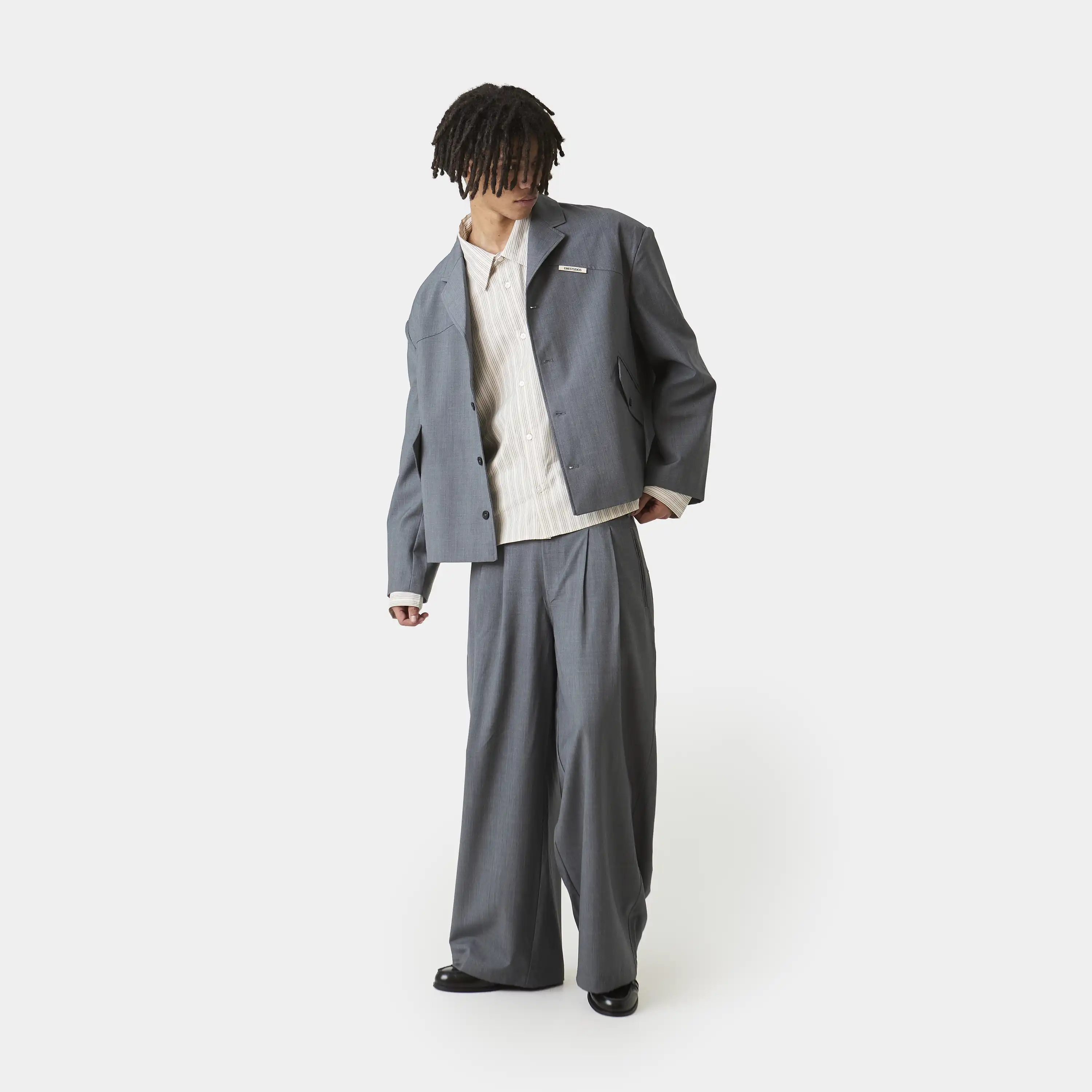 Orbit Slate Tailored Pants