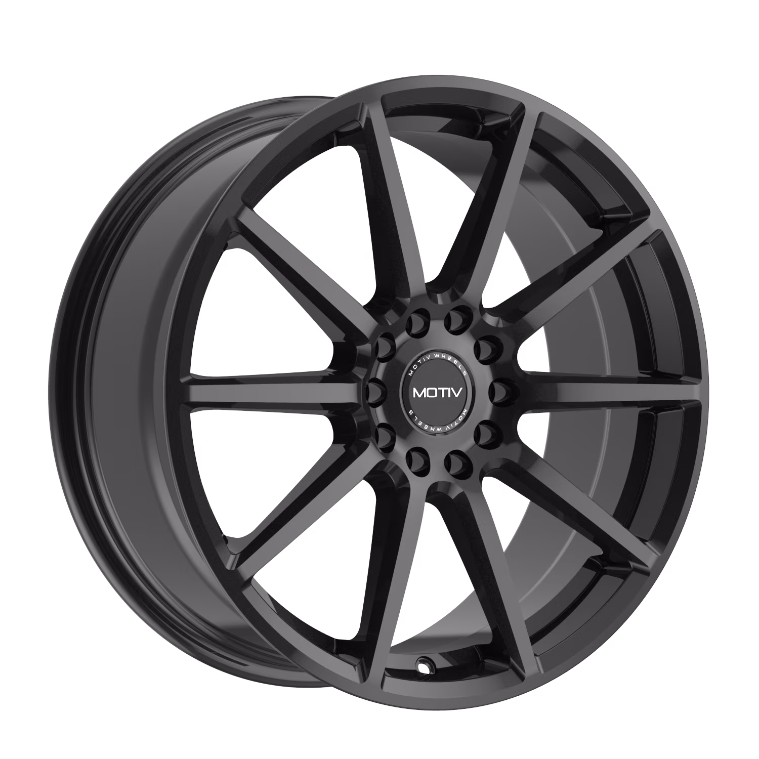 16x7.5 5X100 431B Elicit Black Wheel Rim