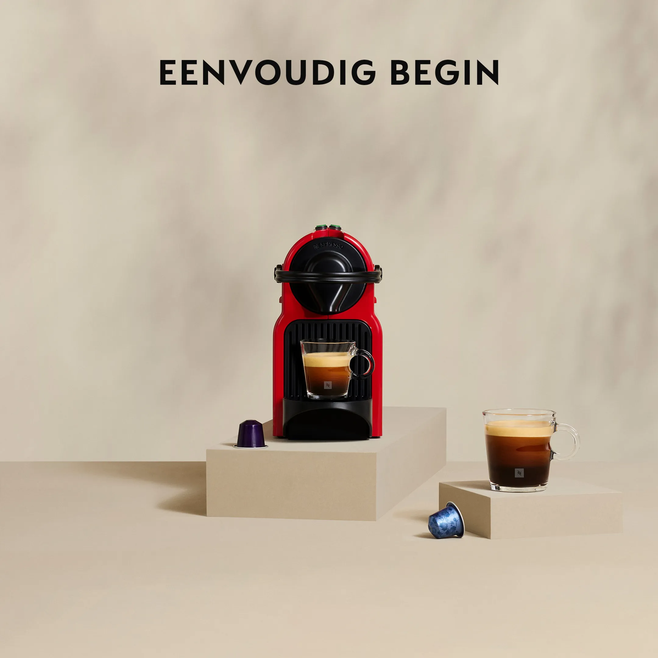 Krups Nespresso Koffiemachine Inissia White