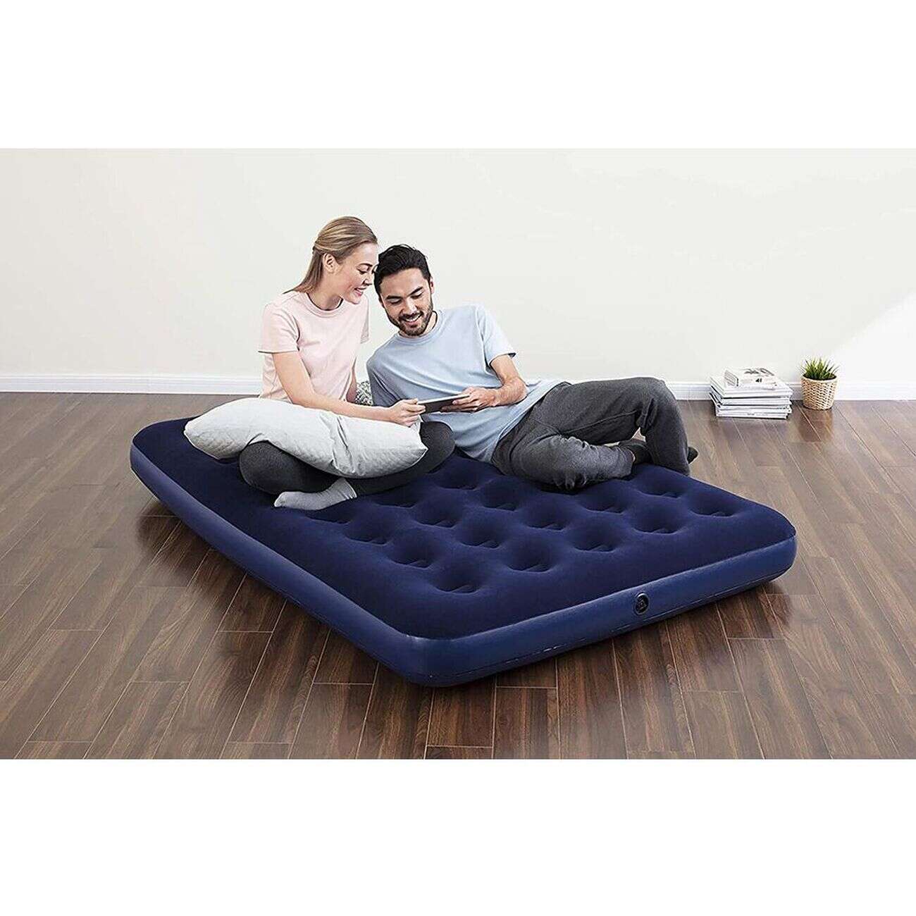 Matelas lit gonflable 2 personnes Bestway gonfleur intégré