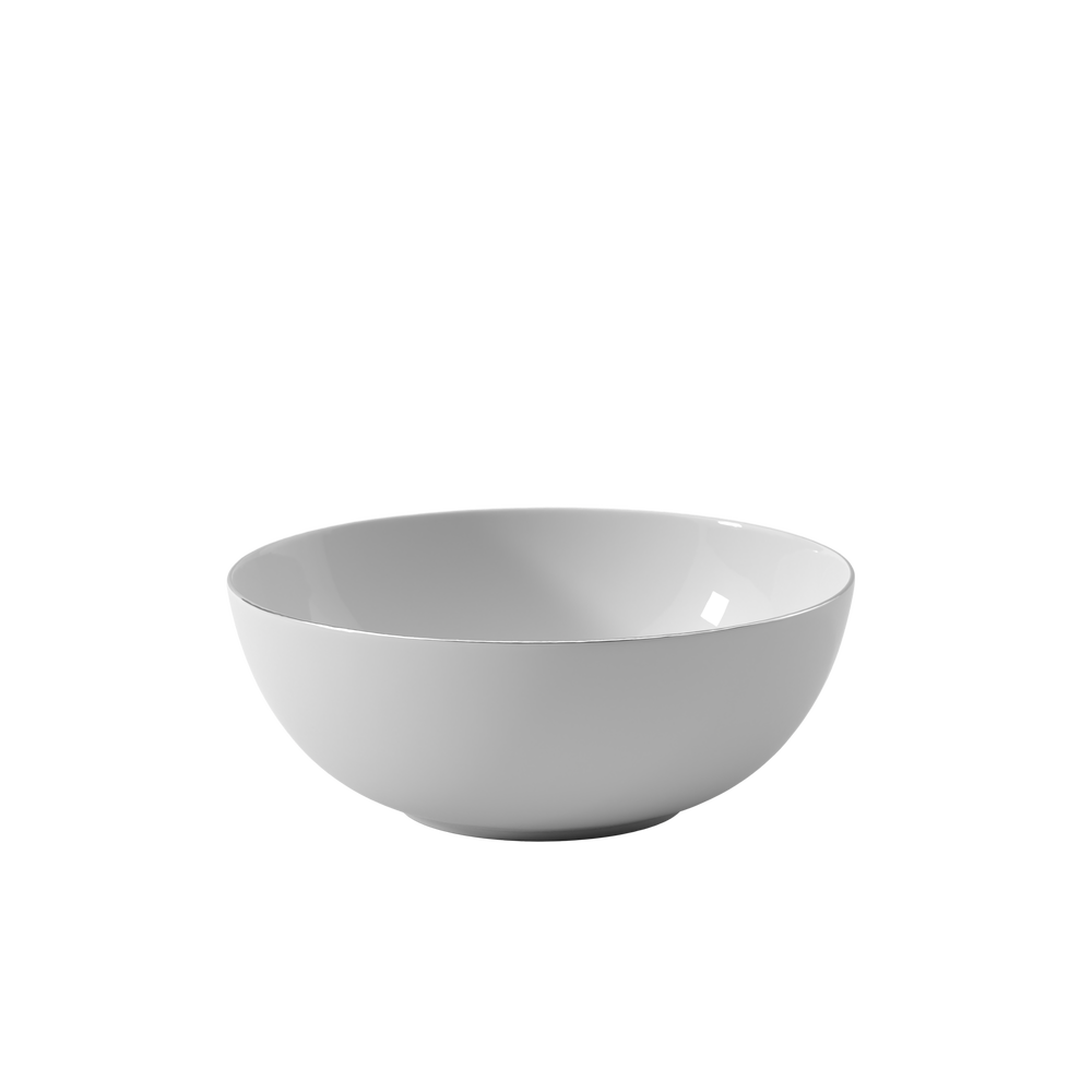 Anmut Serving Bowl - White, 50.8 oz, Premium Bone Porcelain