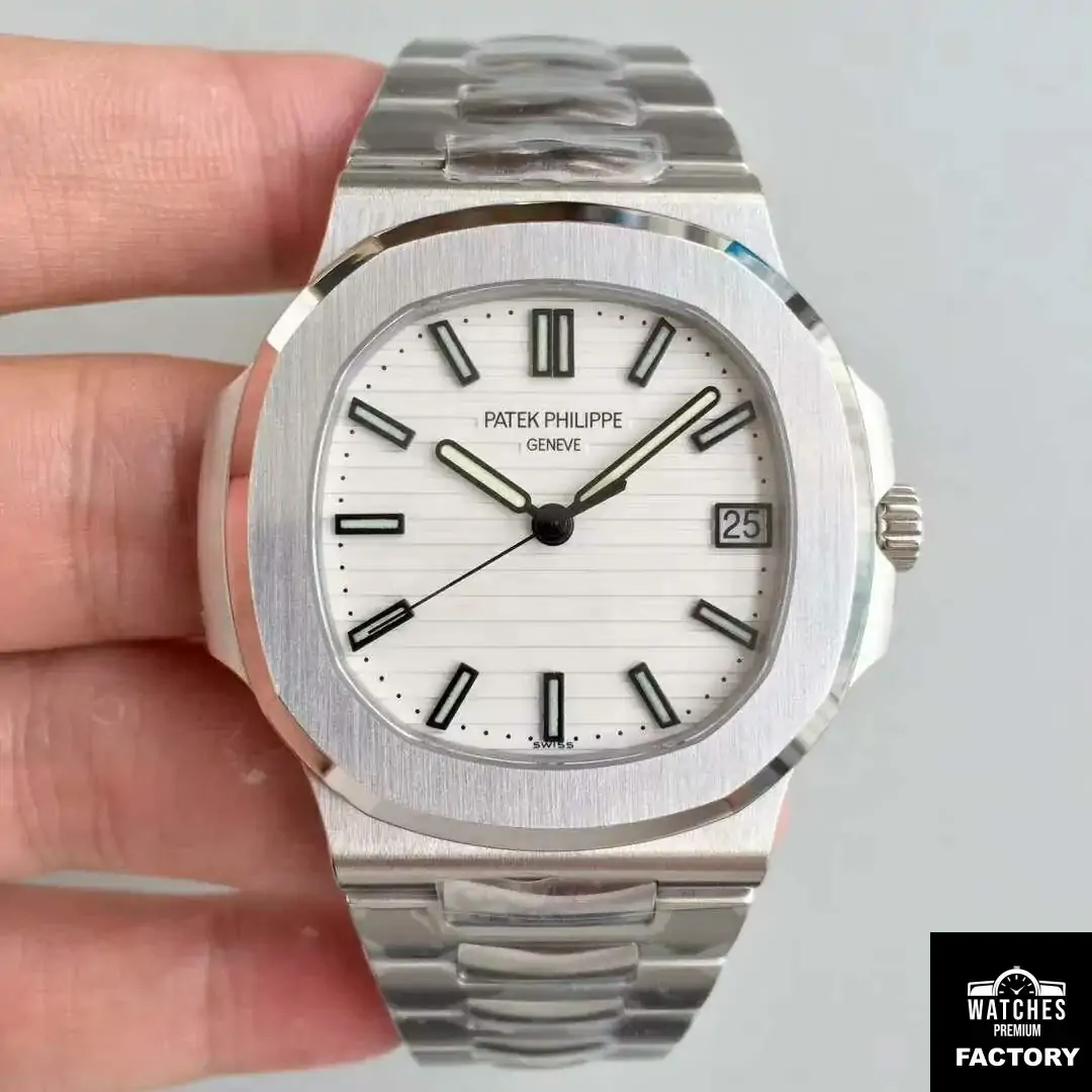 Patek Philippe Nautilus 5711 / 1A-011 PF Factory V2 White Dial