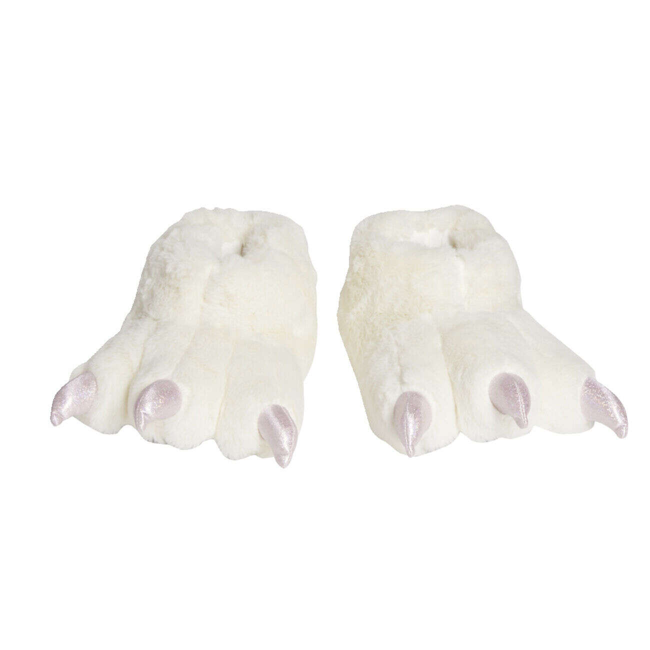 Chaussons griffes blanc et rose T36 à T45