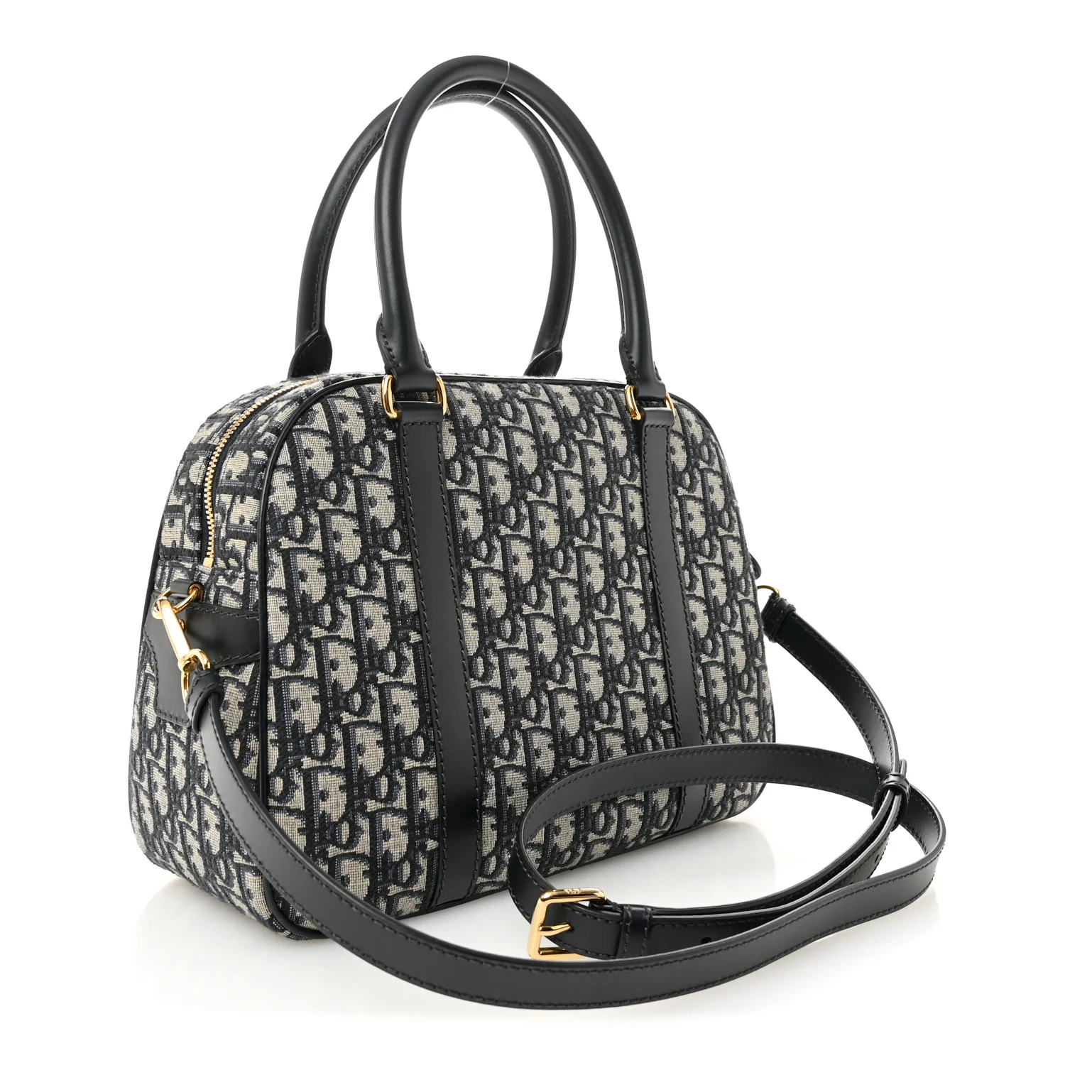 Oblique Large D-Vibe Bowling Bag Navy
