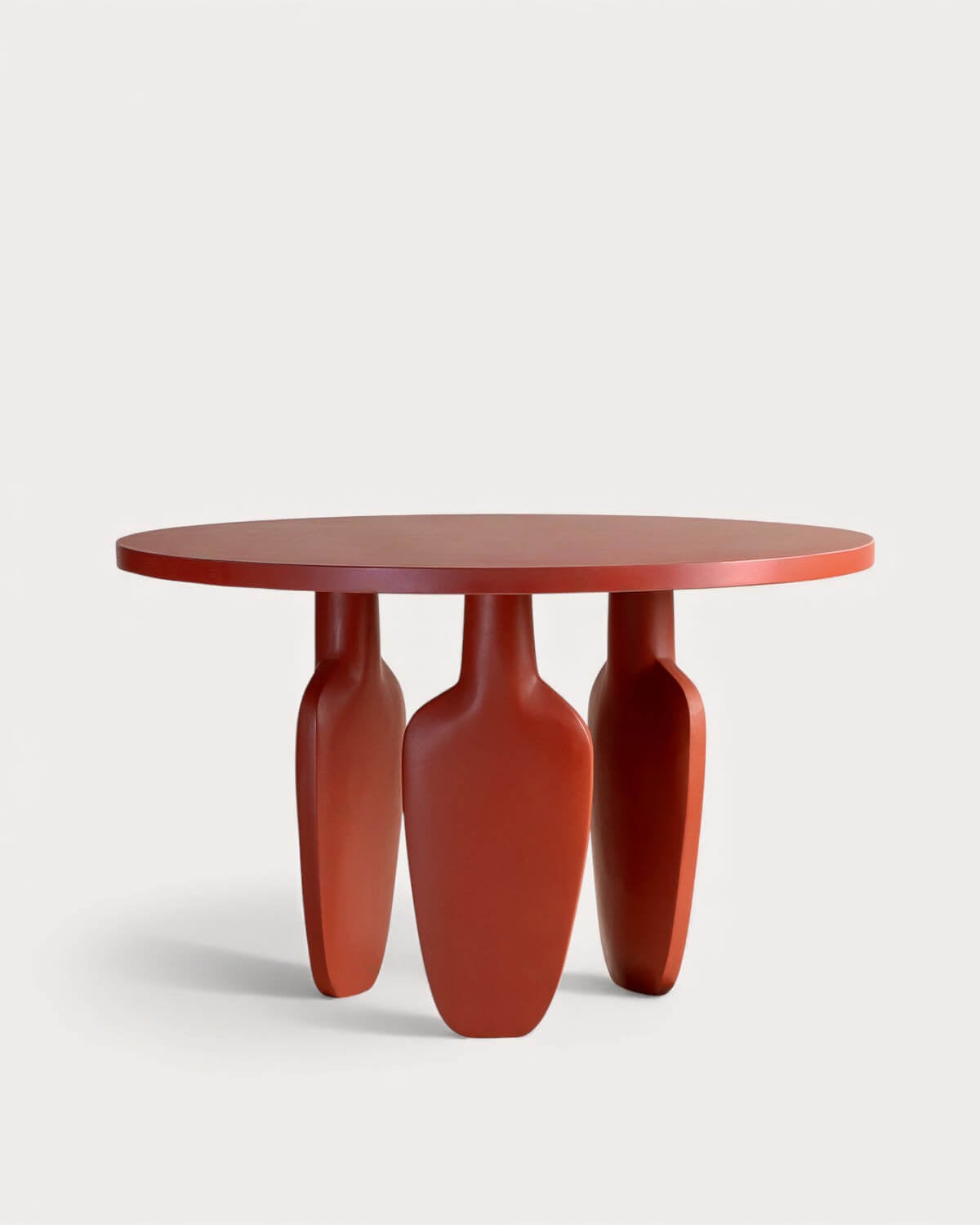Ylena - Mesa de Comedor Redonda de Cemento (Ø120 cm) Ylena