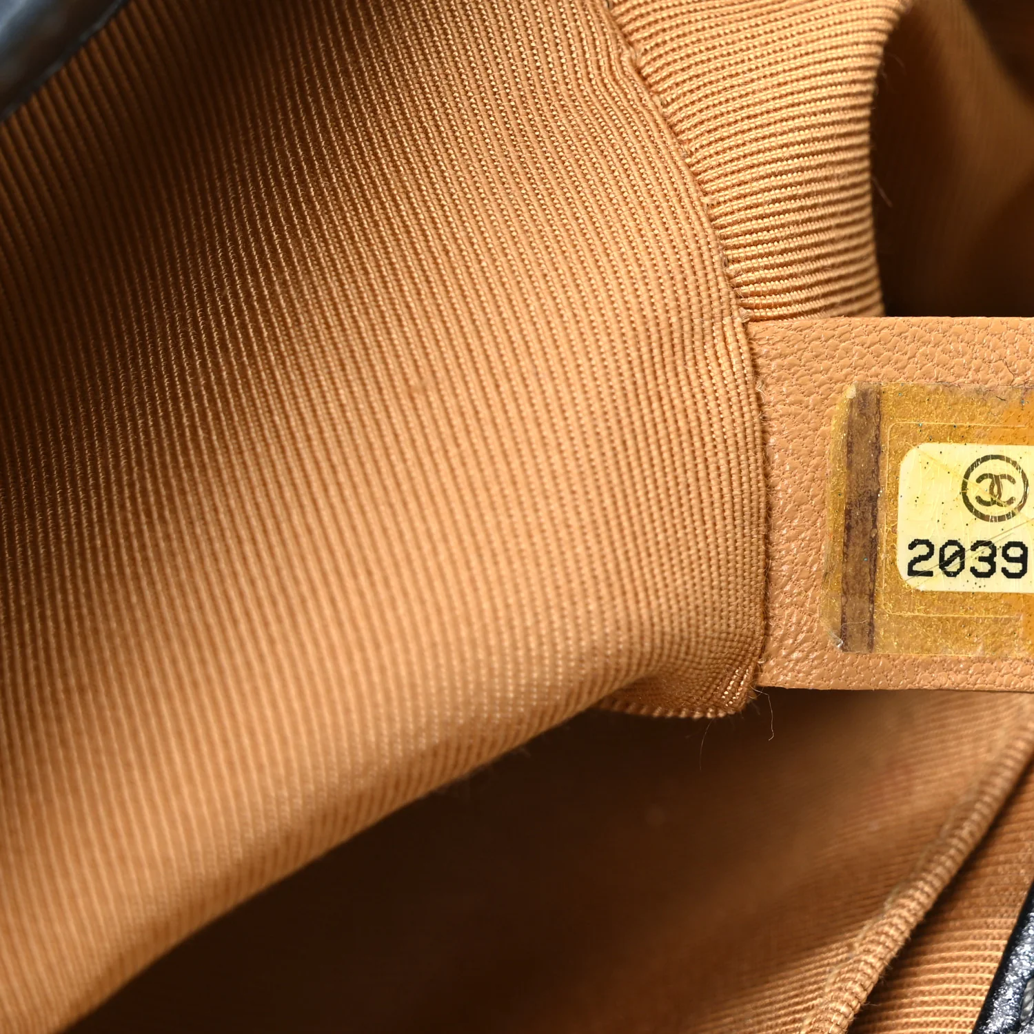 Metallic Calfskin Quilted Medium Boy Flap Grey