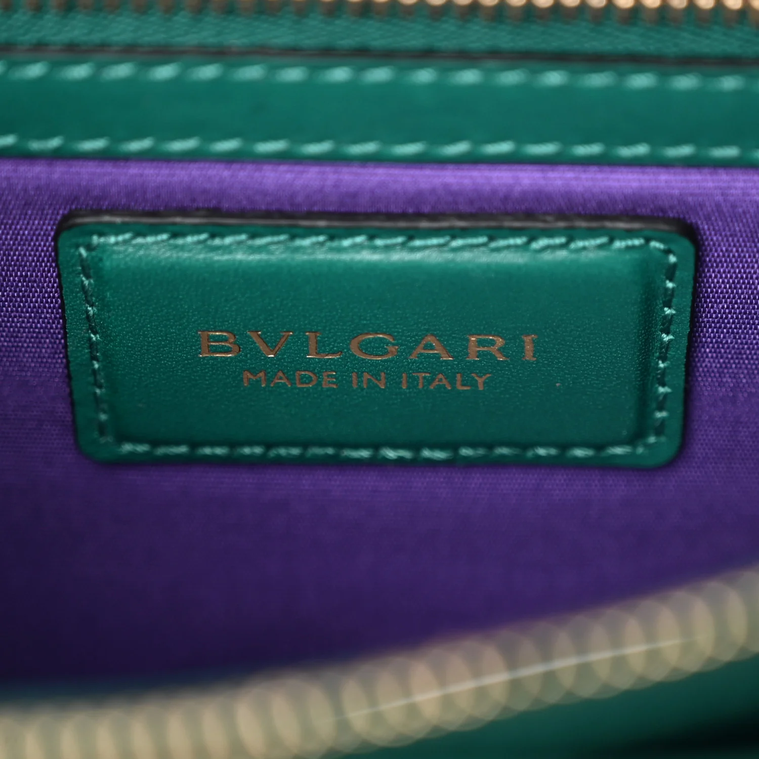 Calfskin Serpenti Forever Snake Strap Crossbody Bag Emerald Green