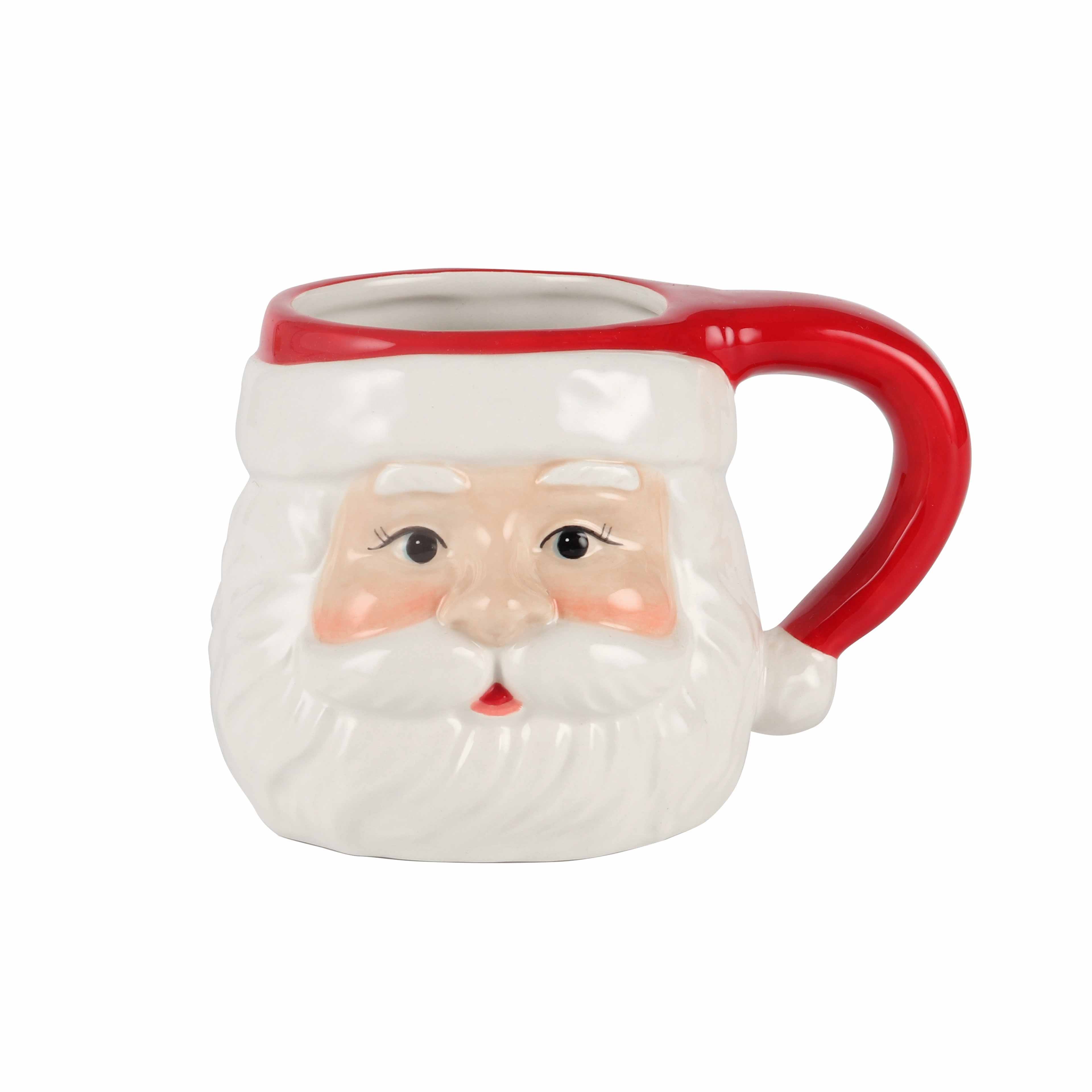 Celebrate It Ceramic Santa Mug - 15 oz
