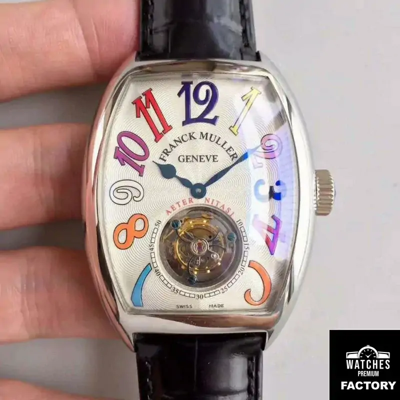 Franck Muller Crazy Color Dreams Tourbillon 8880 White Dial
