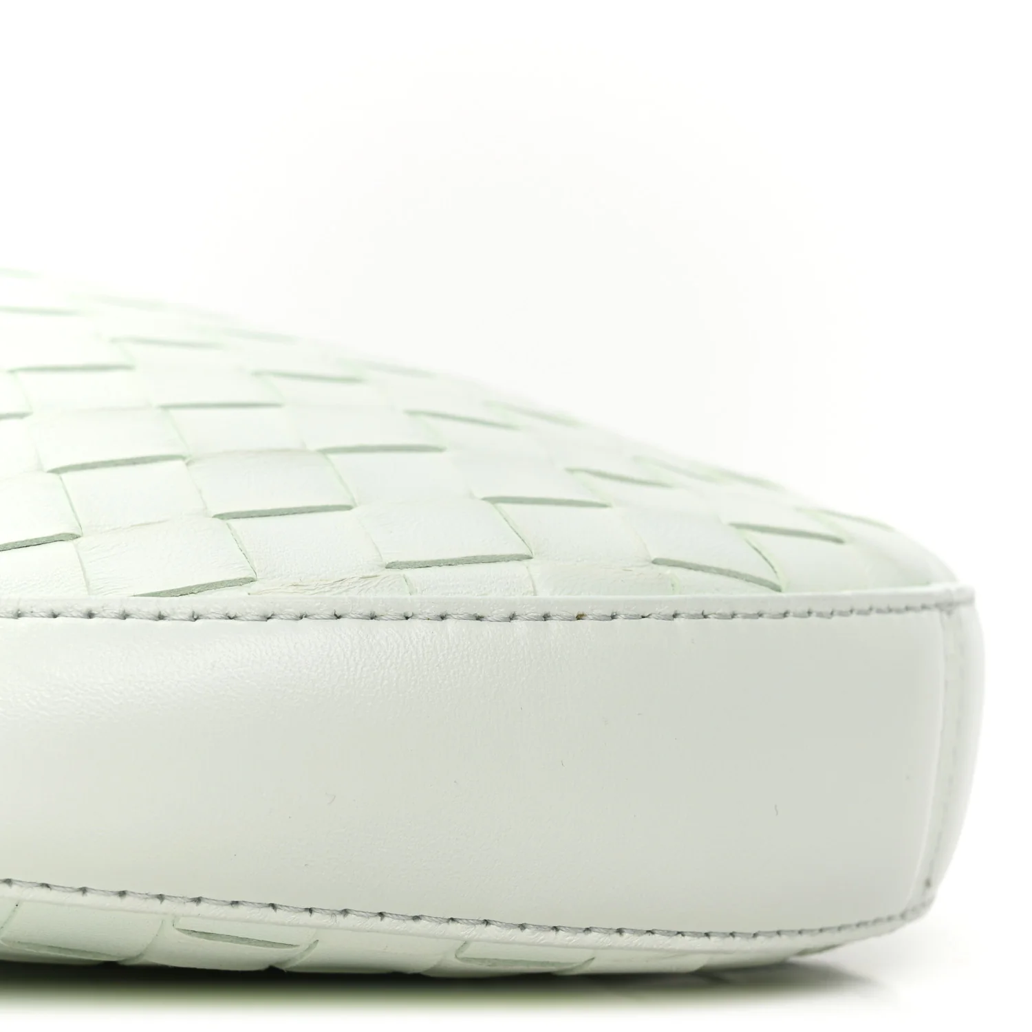 Nappa Intrecciato Small Drop Shoulder Bag Glacier
