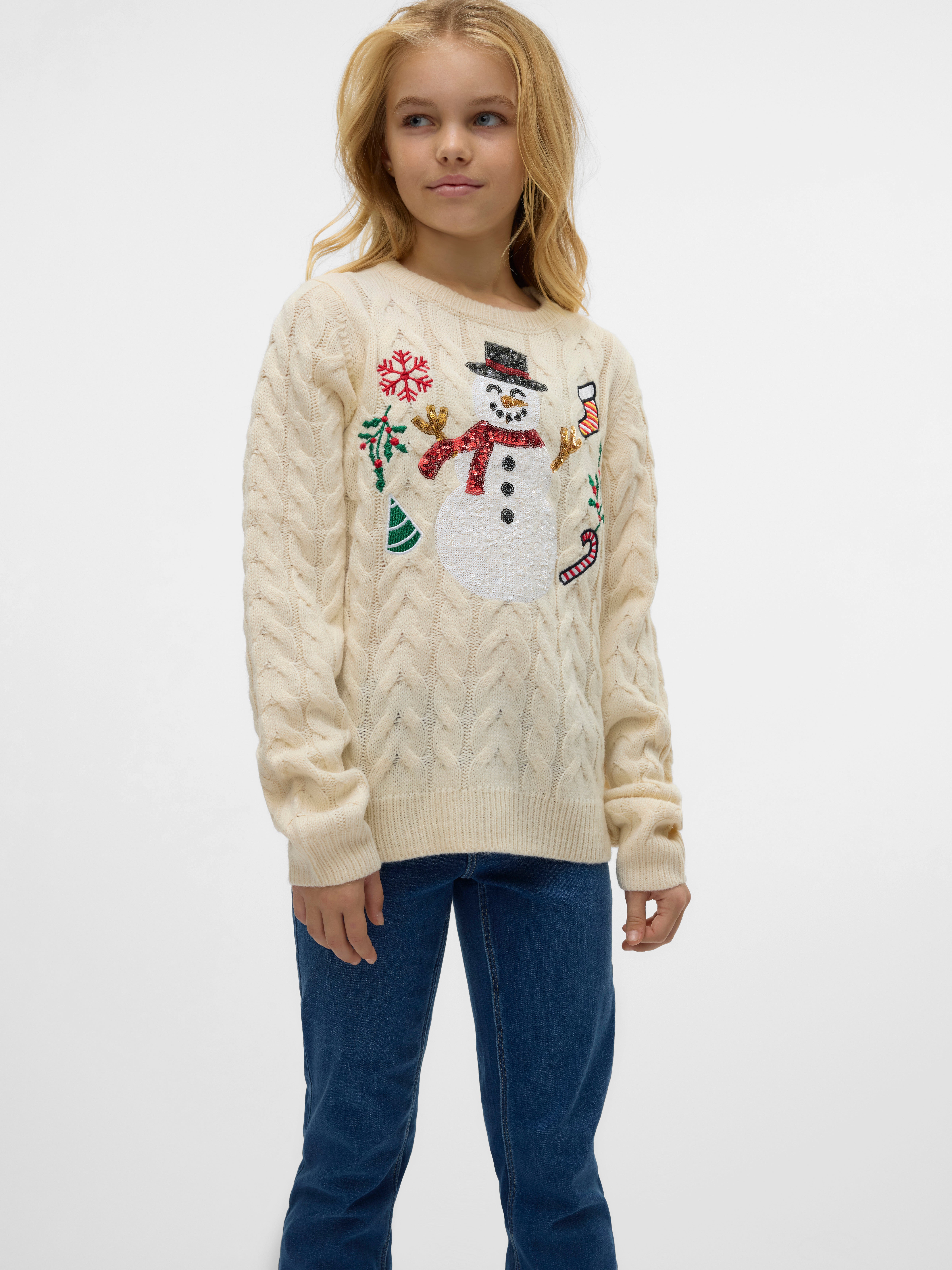 VERO MODA® VMSNOWMAN Knitted pullover