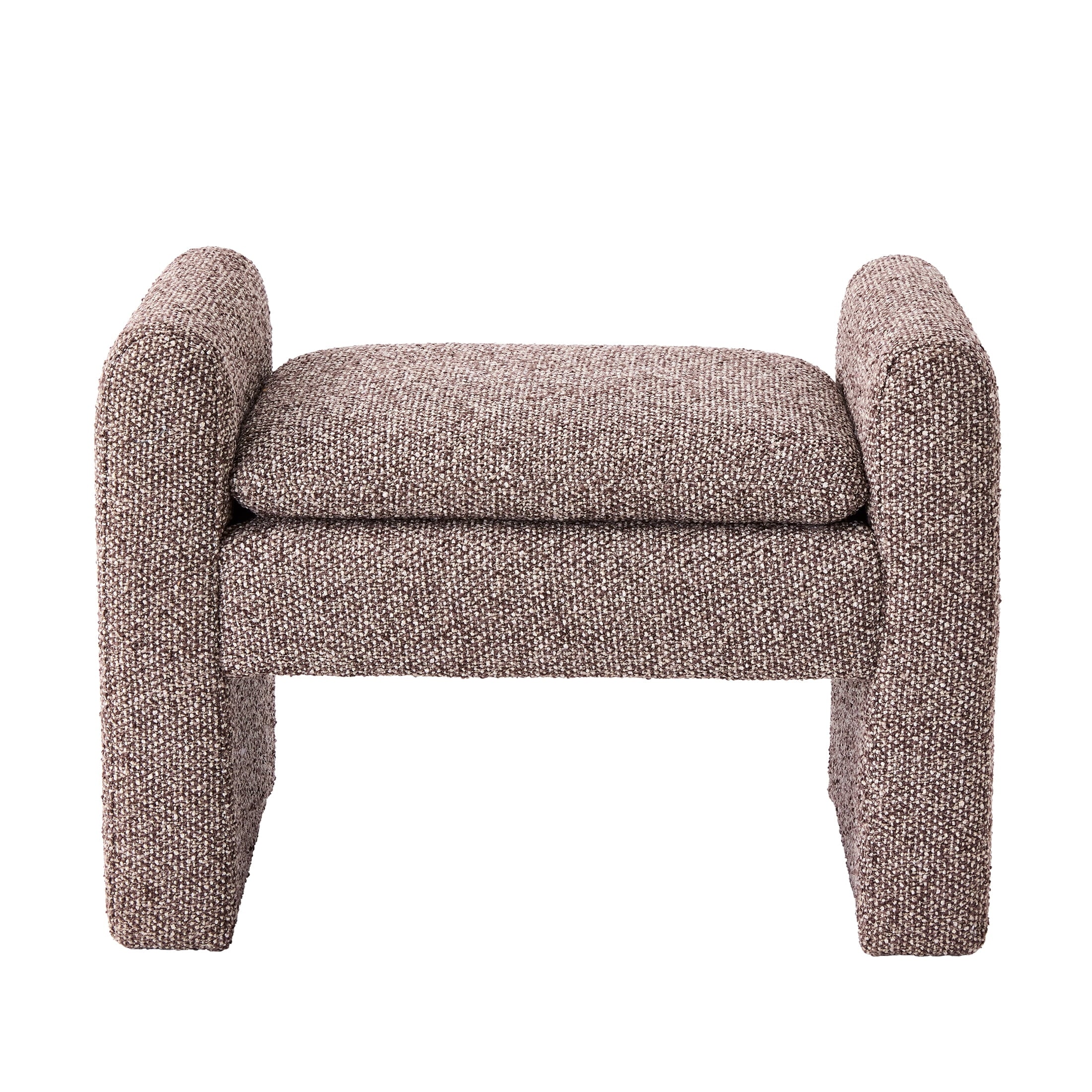 Better Homes & Gardens Emerson Ottoman, Cream