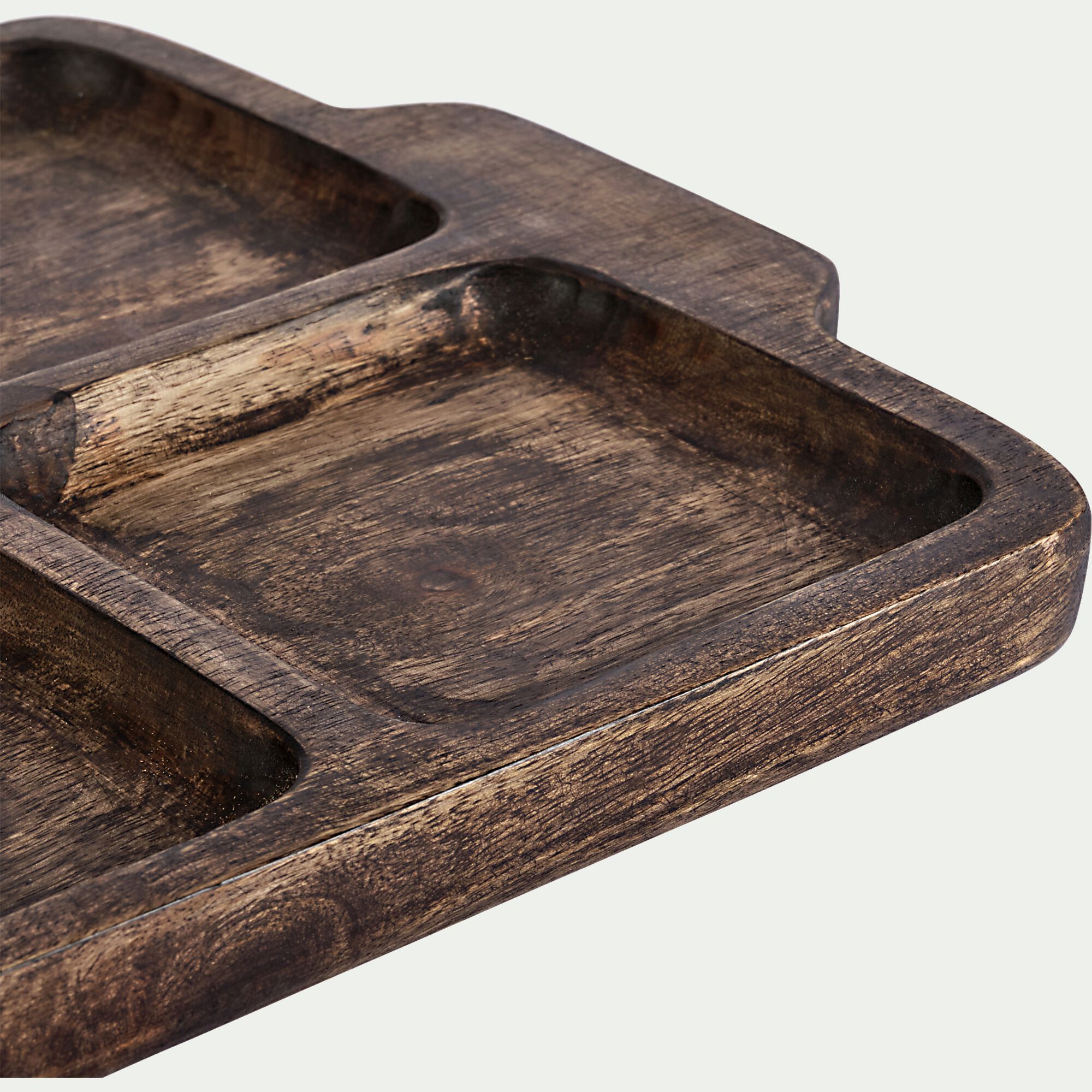 LUCU - Planche de présentation en bois de manguier L43,5cm - marron