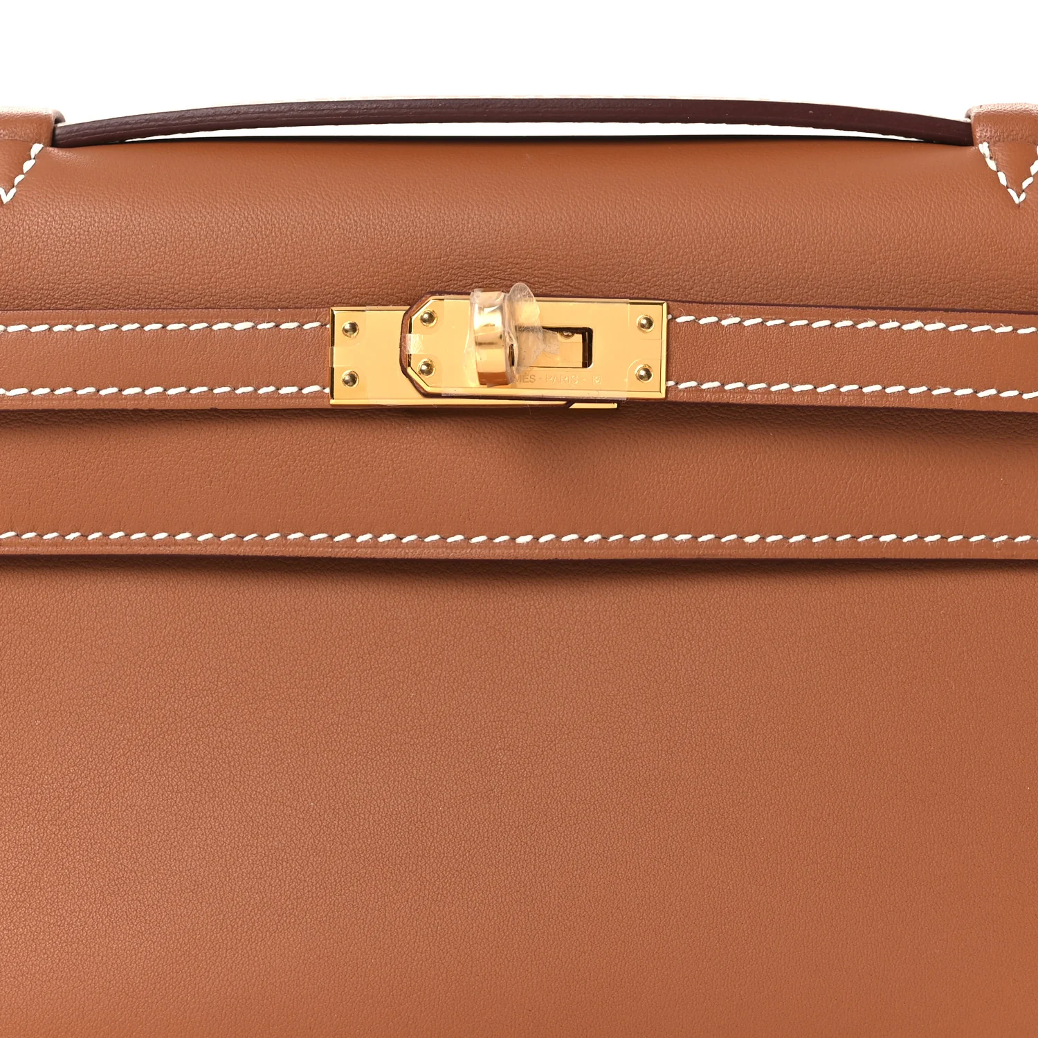 Swift Kelly Pochette Clutch Gold