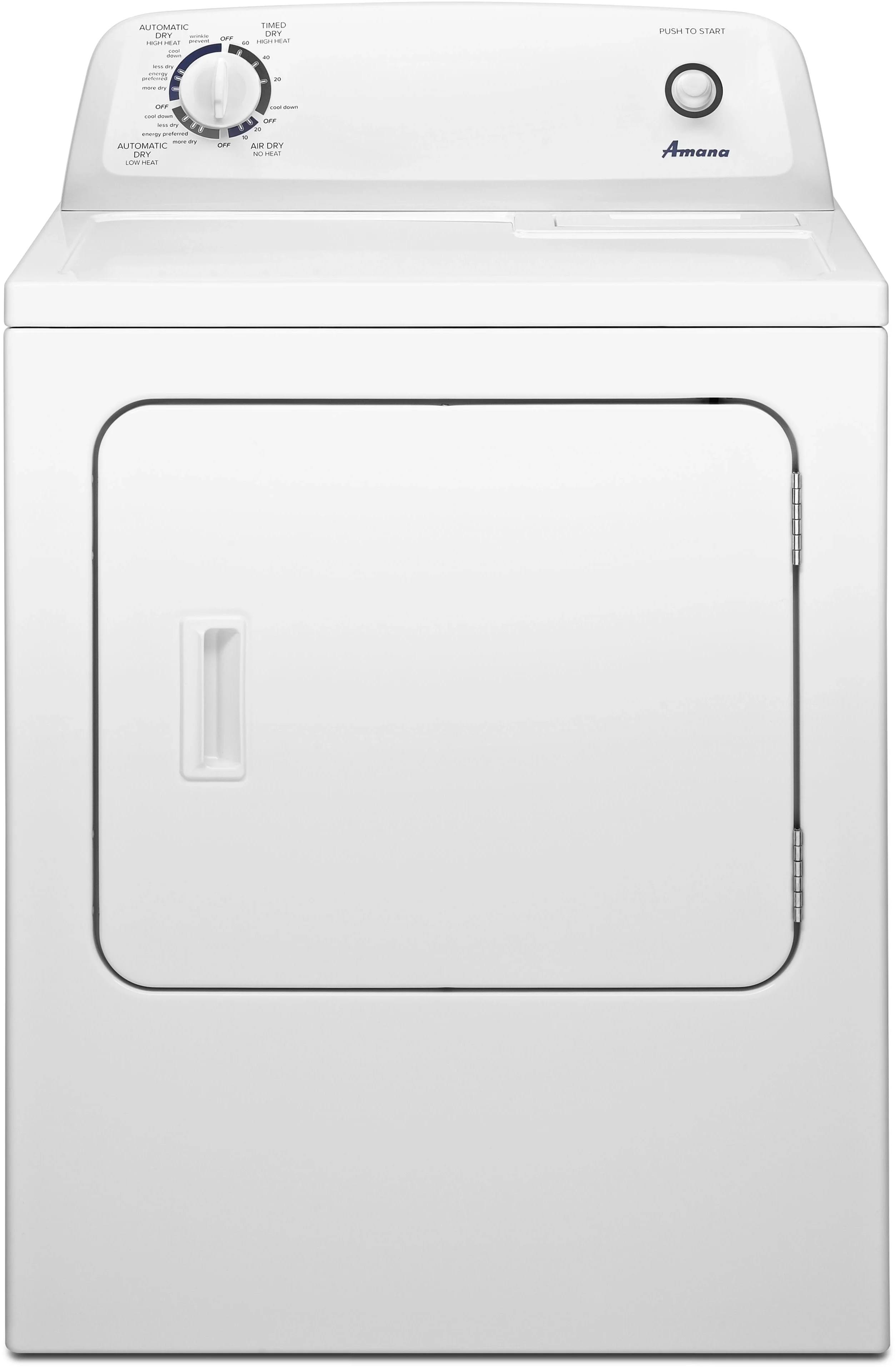 Amana NGD4655EW 6.5 Cu. ft. Gas Dryer - White
