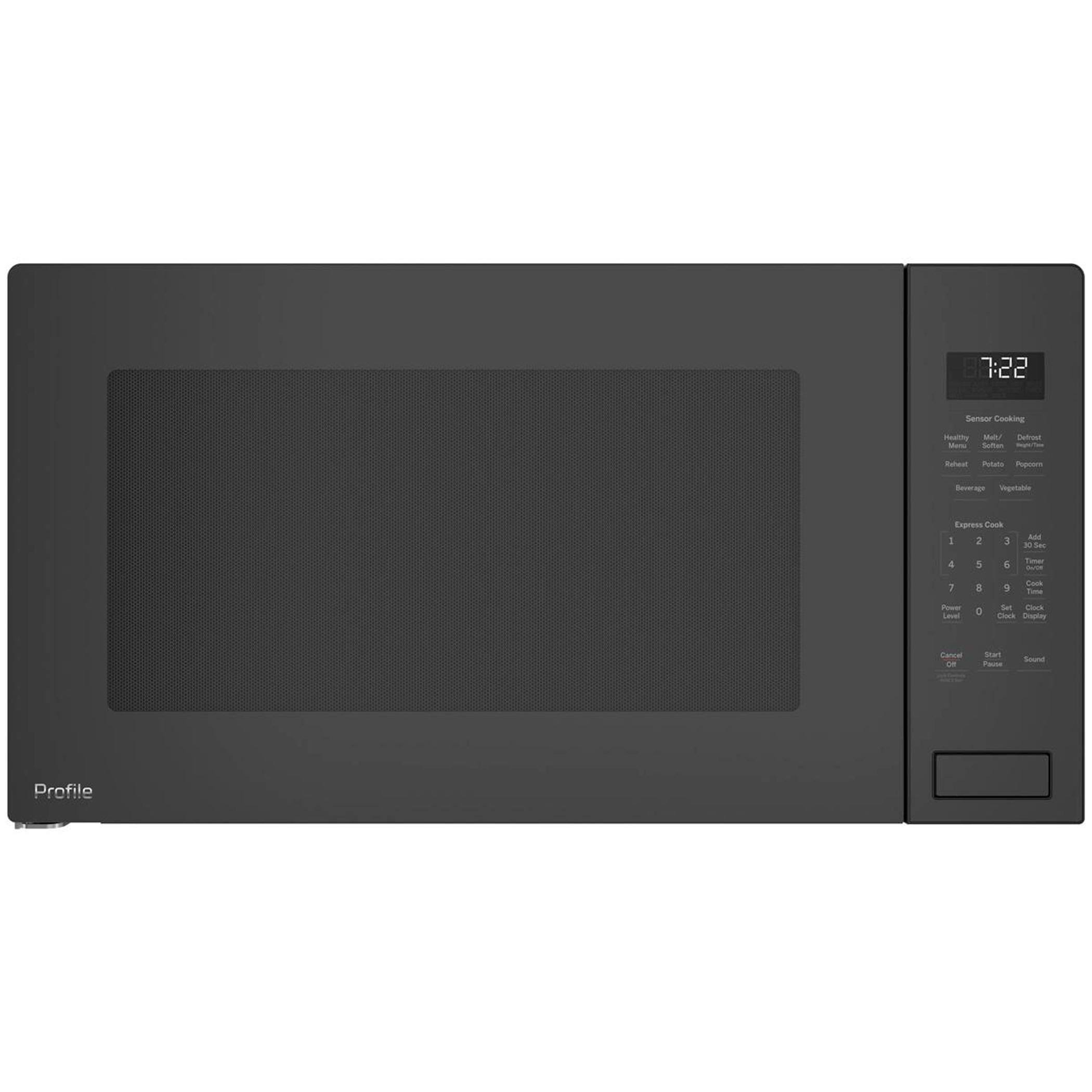 GE Profile 2.2 Cu. ft. Built-In Sensor Microwave Oven Gray
