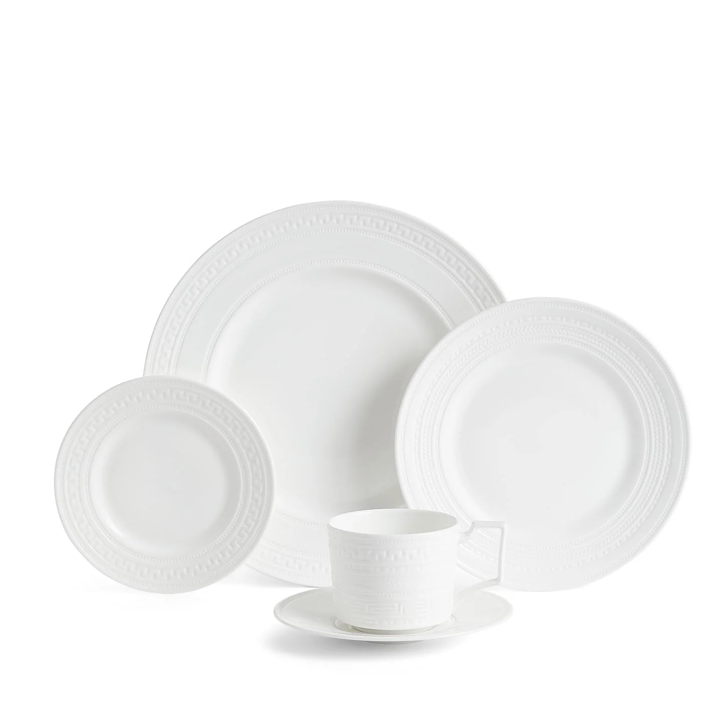 Intaglio 5-Piece Dinner Setting
