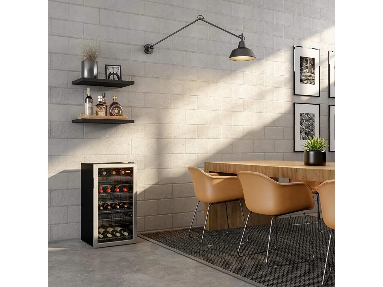 Danby 36 Bottle Free - Standing Wine Cooler in Stainless Steel (DWC036A1BSSDB - 6)