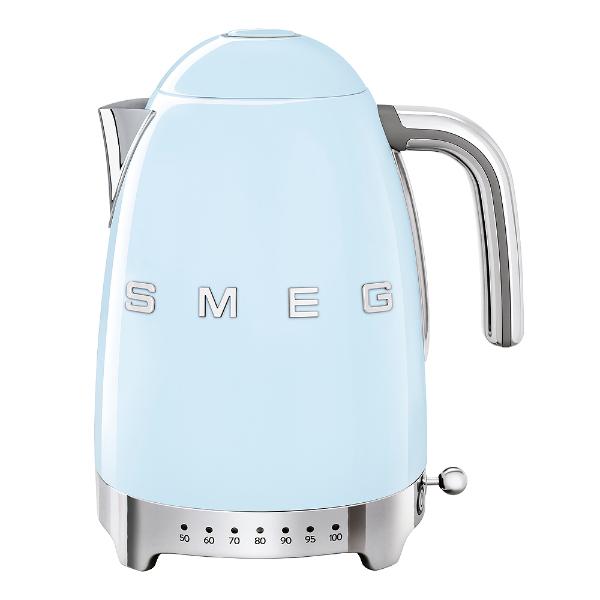 Vannkoker med termostat KLF04 1,7L pastel blå