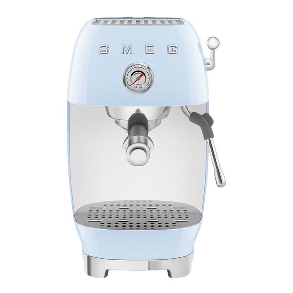 Manuell espressomaskin med Cold Brew ECF03 pastellblå