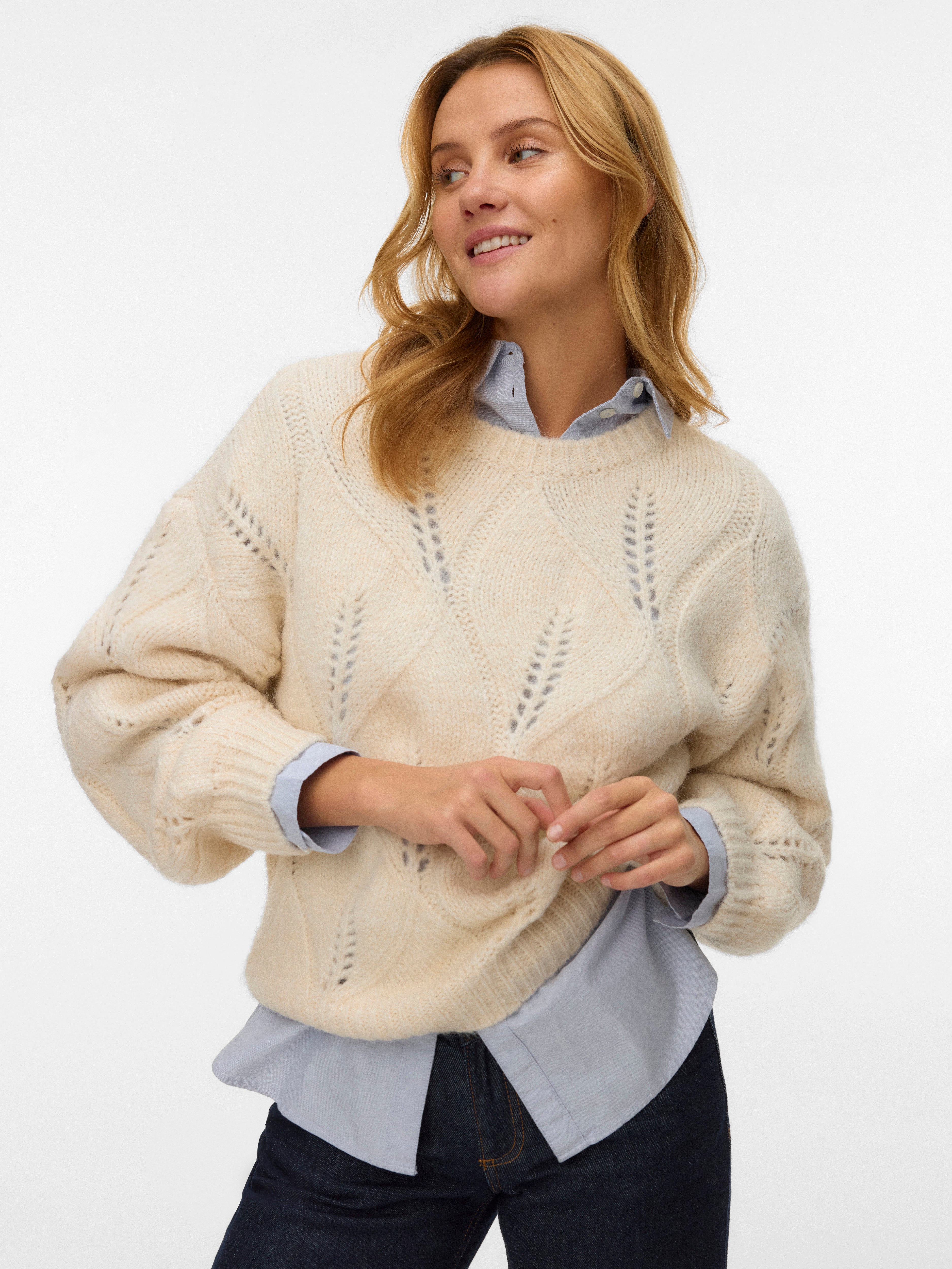 VERO MODA® VMZENIA Knitted pullover