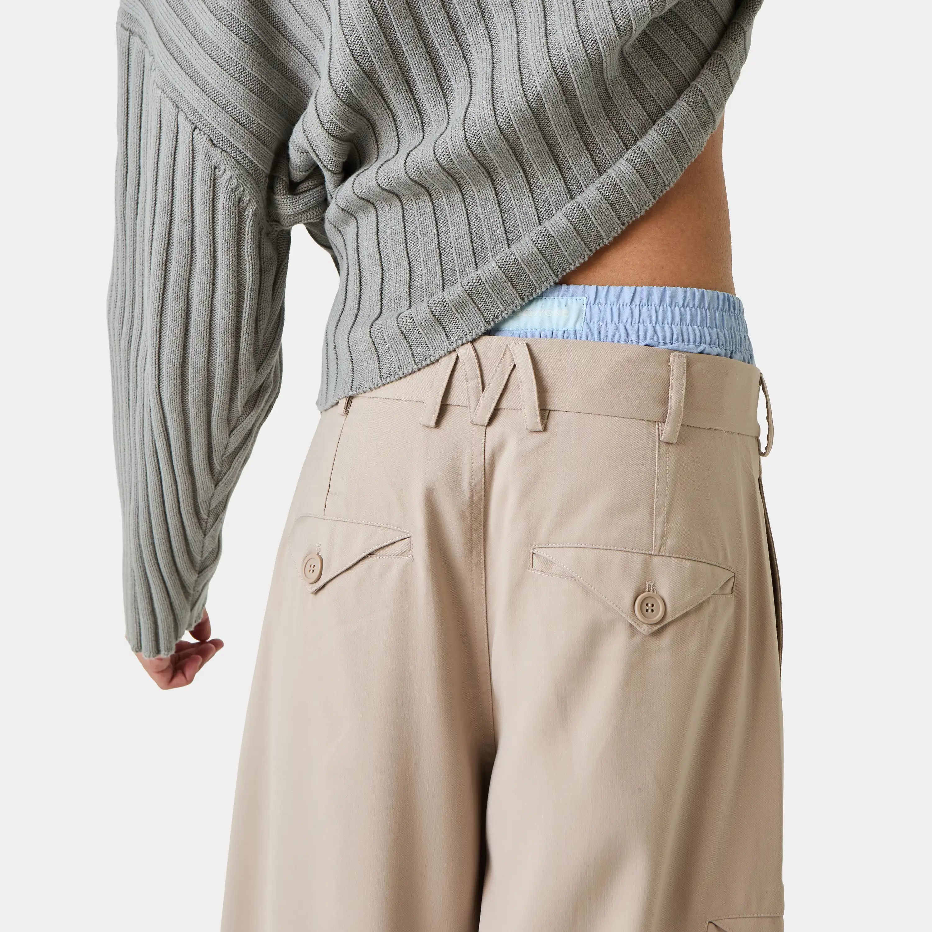 Borca Stone Tailored Pants