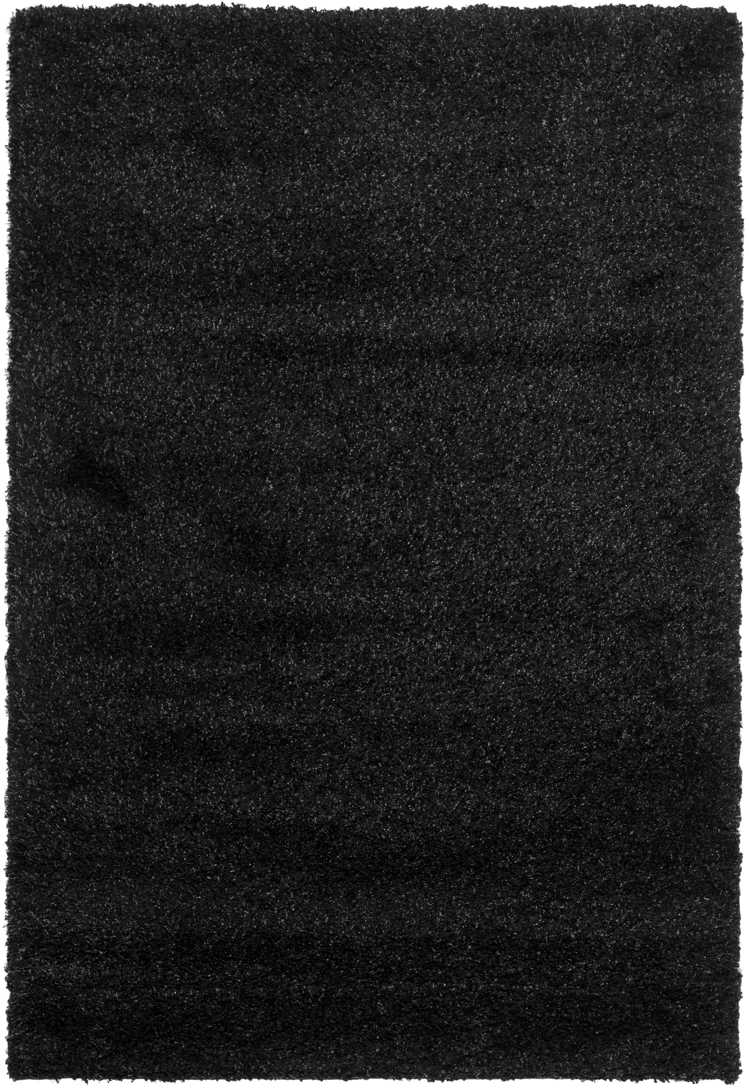 Safavieh California Shag Black Area Rug; 4' x 6'