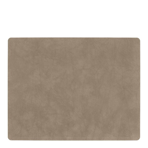 Square Corduroy spisebrikke 35x45 cm nomad grey