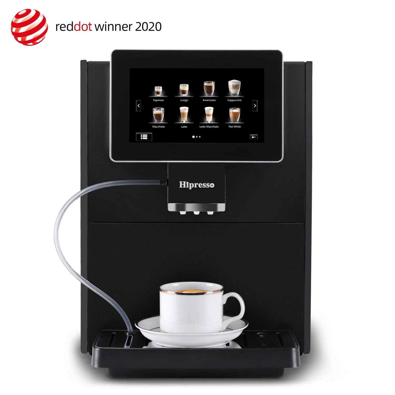 Hipresso CM - 1001 Programmable Super - Automatic Espresso Coffee Machine with Large 7 in HD TFT Display