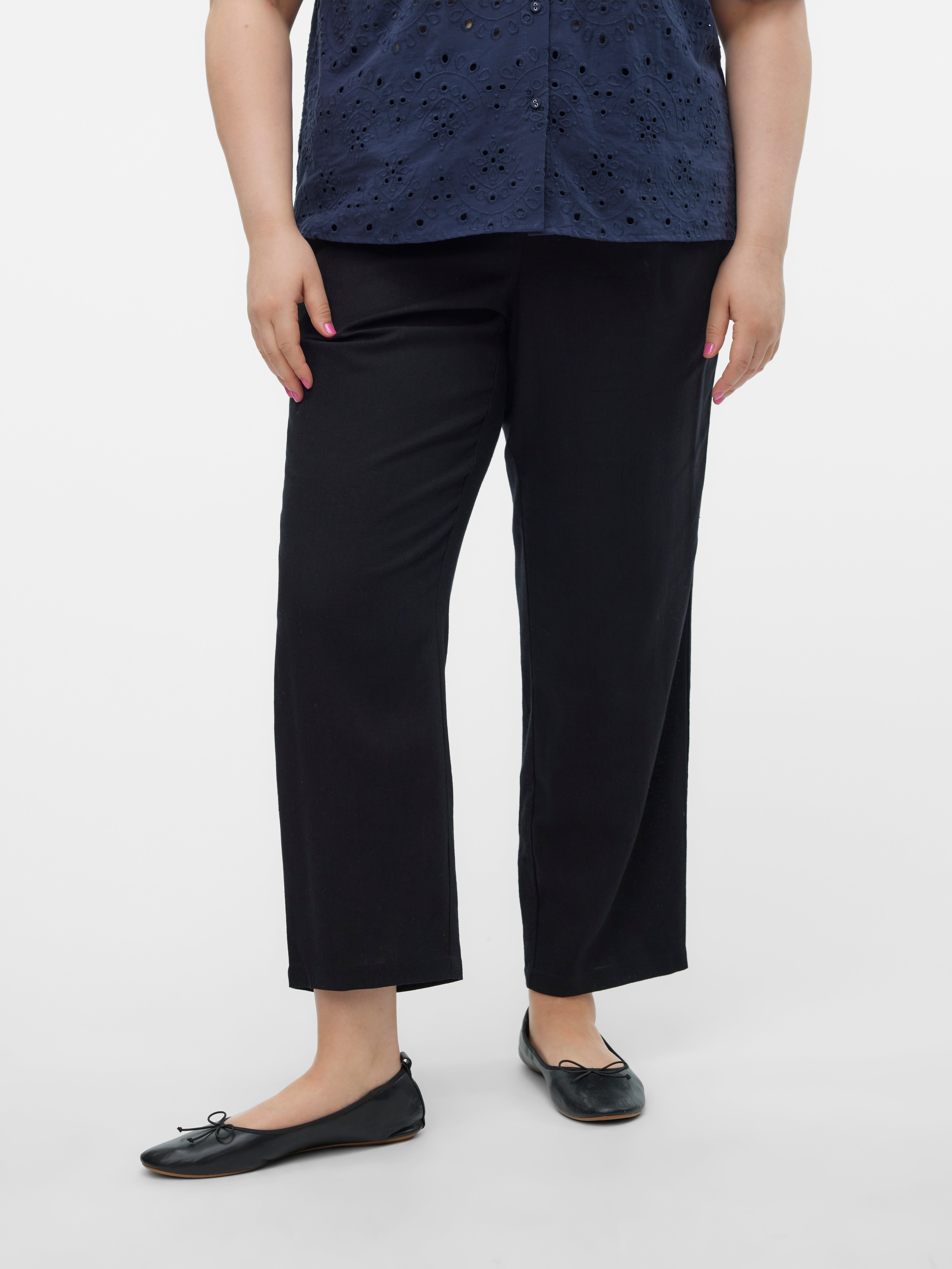 VERO MODA® VMCJESMILO Mid waist Trousers