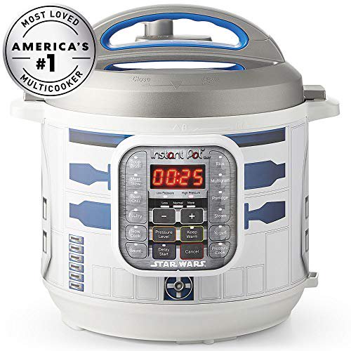 Instant Pot 112-0104-01 6Qt Star Wars Duo 6 Qt. Autocuiseur, R2-D2, Blanc avec R2-D2 bleu