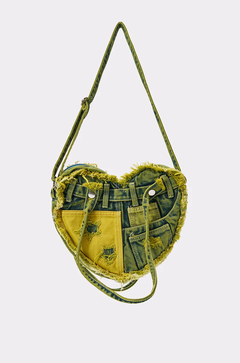 WHATYA WANT DENIM PURSE - Akira Store