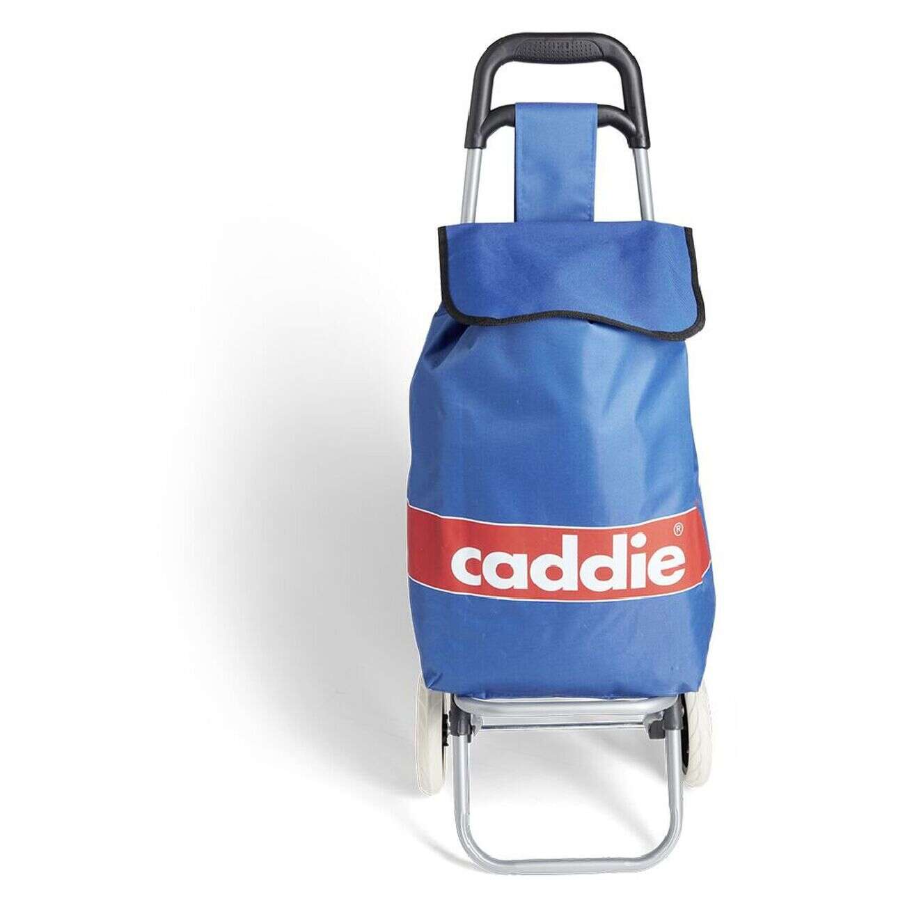 Chariot de course bleu 33x28xH86cm