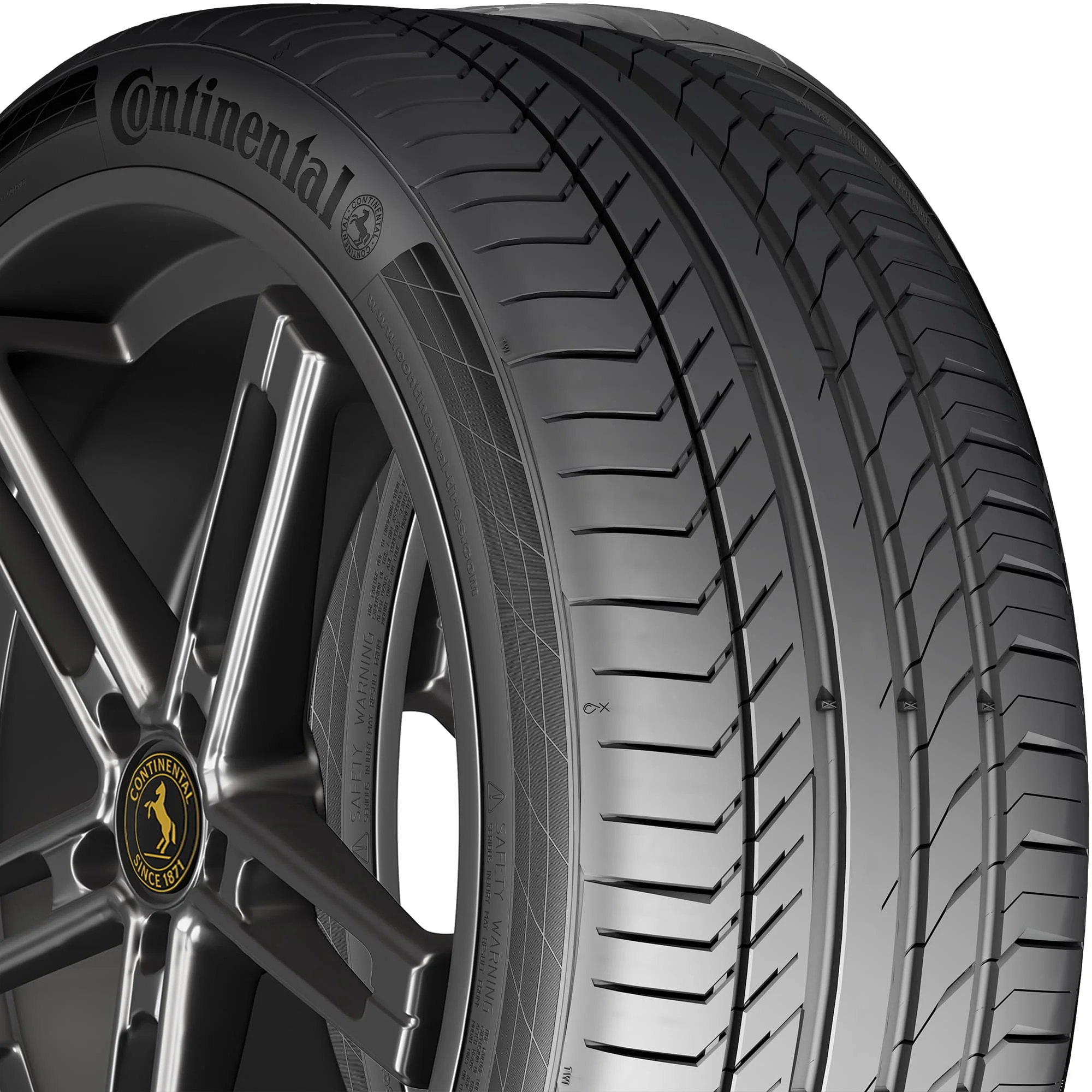 ContiSportContact 5 UHP Summer 225/45R18 95Y XL Passenger Tire - Image 7