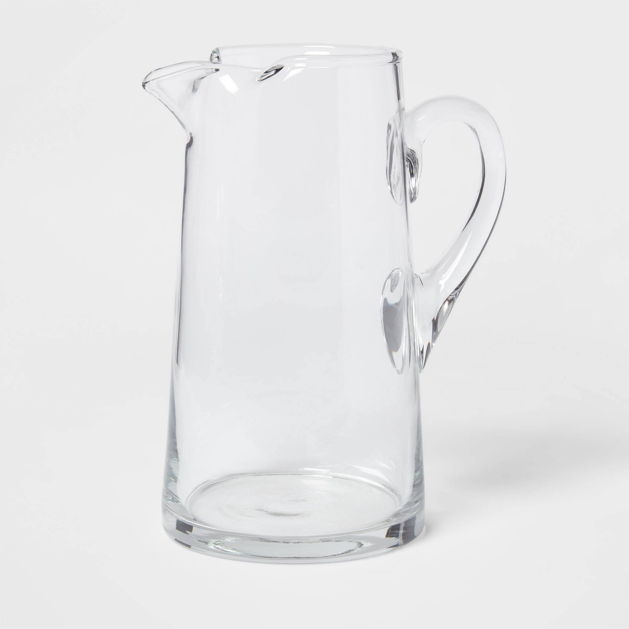 90oz Glass Tall Pitcher with Handle - Threshold