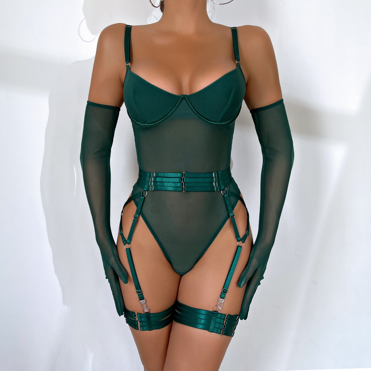 Be You Cat: 3-Piece Sexy Lingerie Set