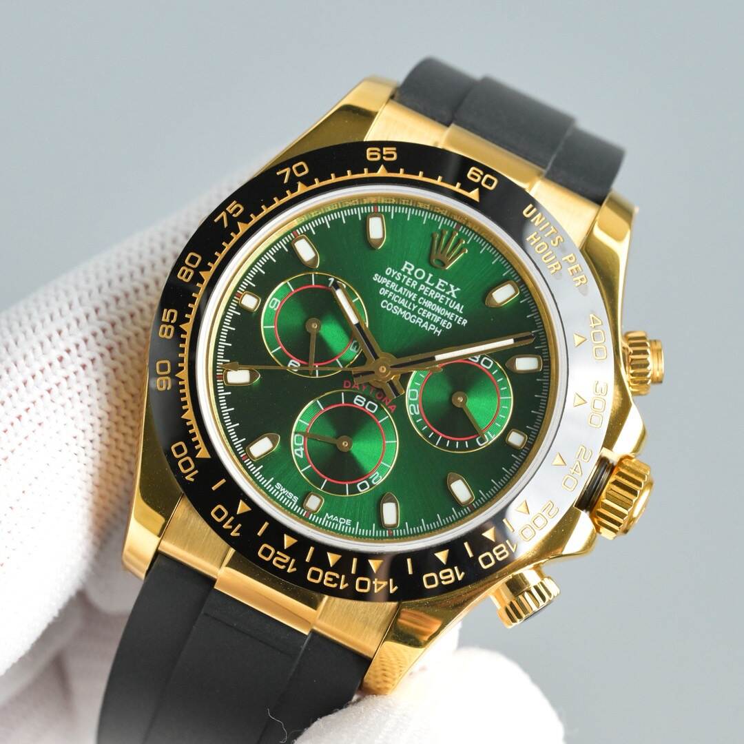 ROLEX（ロレックス）機械式腕時計 デイトナ 緑文字盤  40MM 腕時計