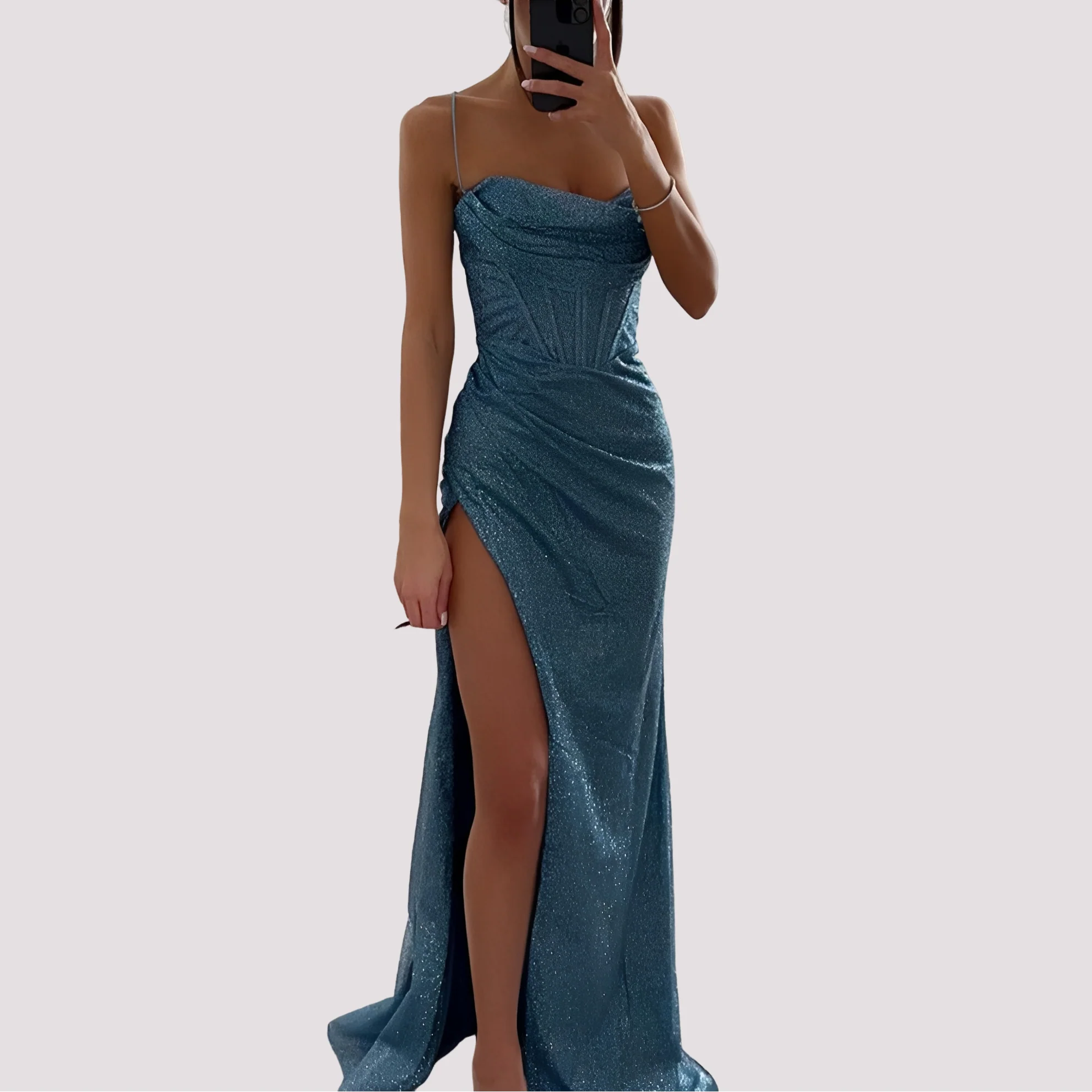 Bonnie - Robe Maxi Élégante avec Fente