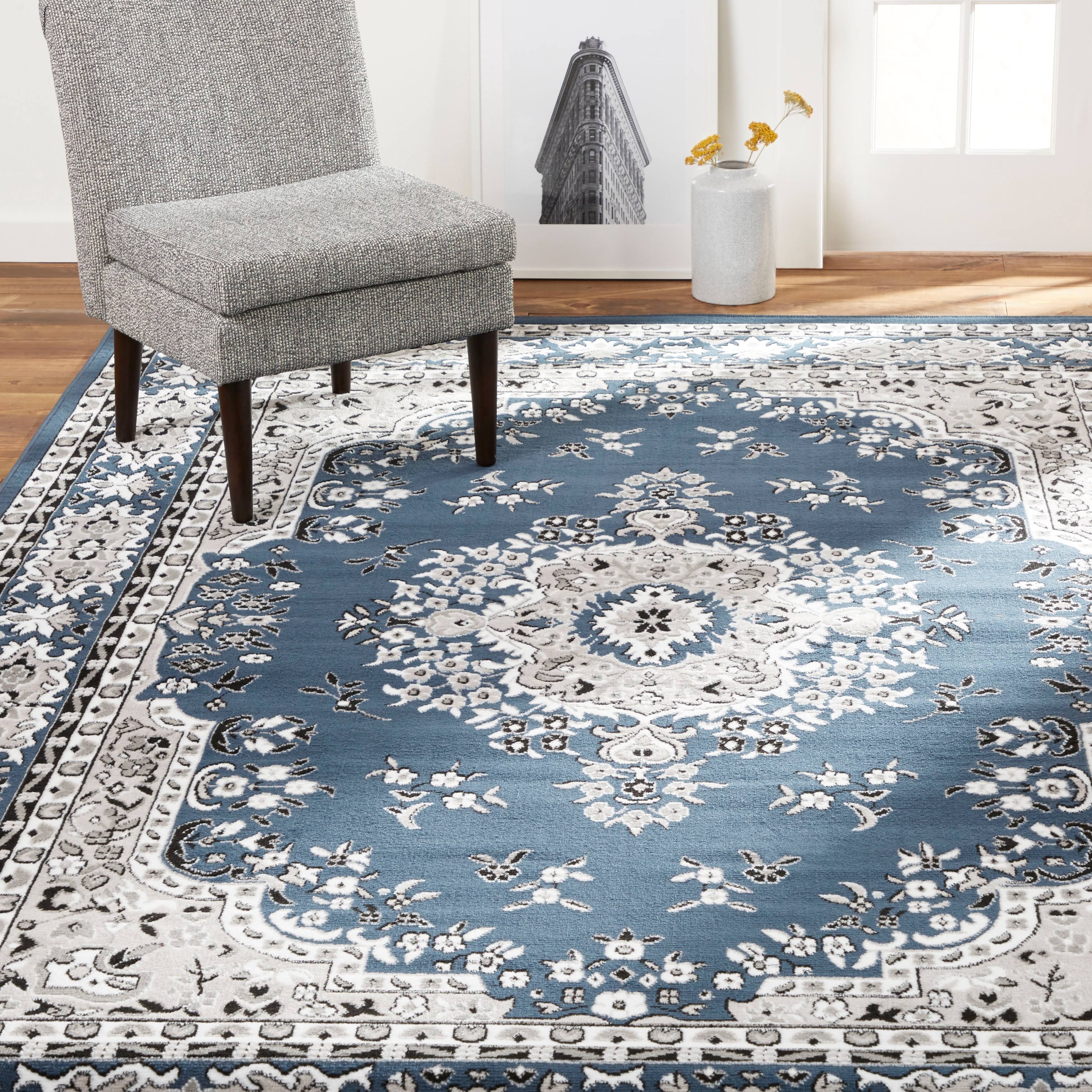 Home Dynamix Premium Sakarya Area Rug Blue/Ivory, 21