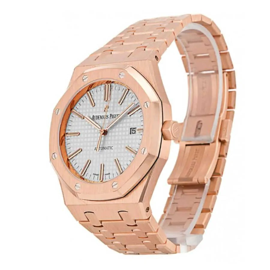 [Super Clone]Audemars Piguet Royal Oak 41MM Rose Gold 3120 Wrist Watch