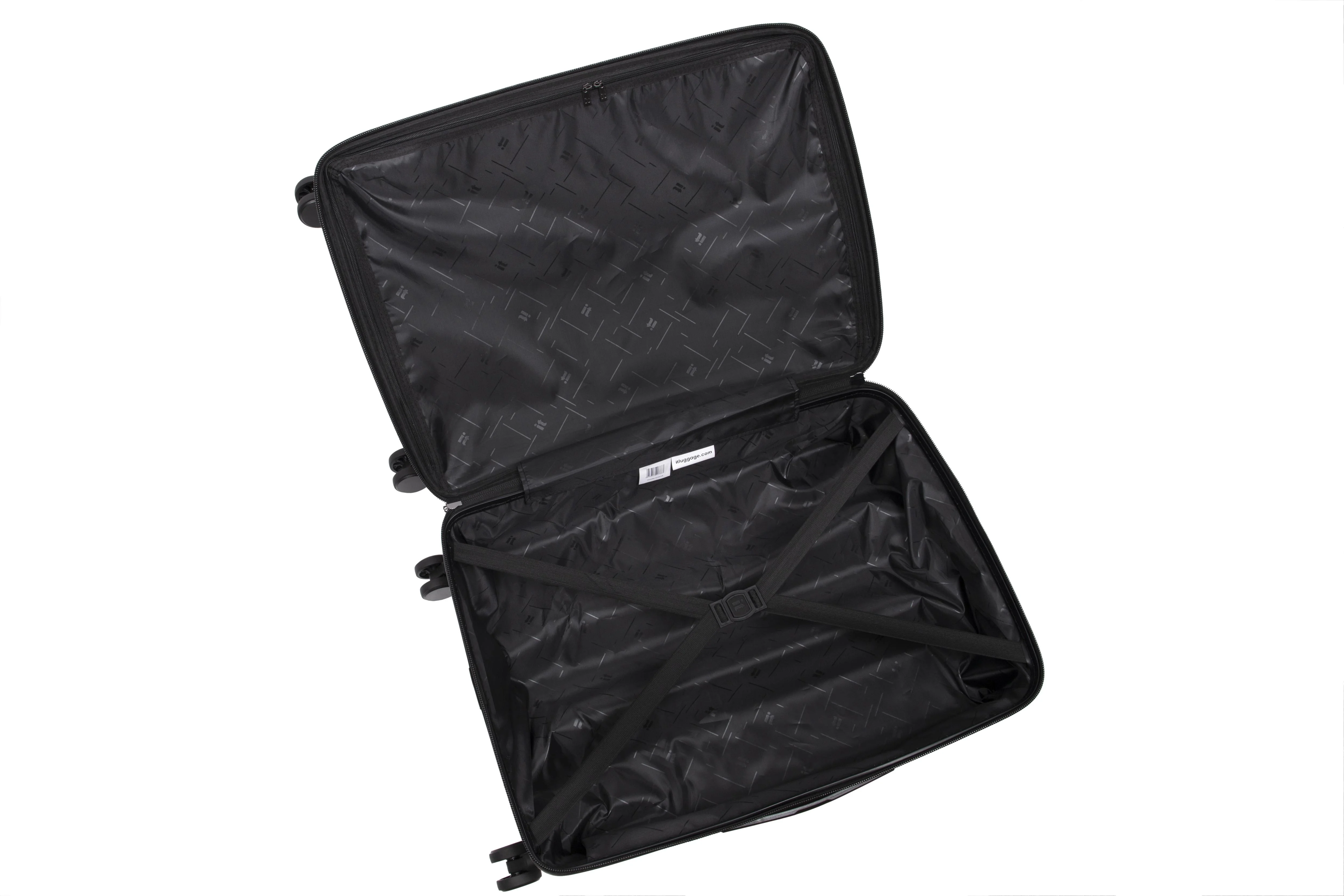 Sensational 2 Piece Hardside 8 Wheel Expandable Spinner Set, Air Blue - Image 8