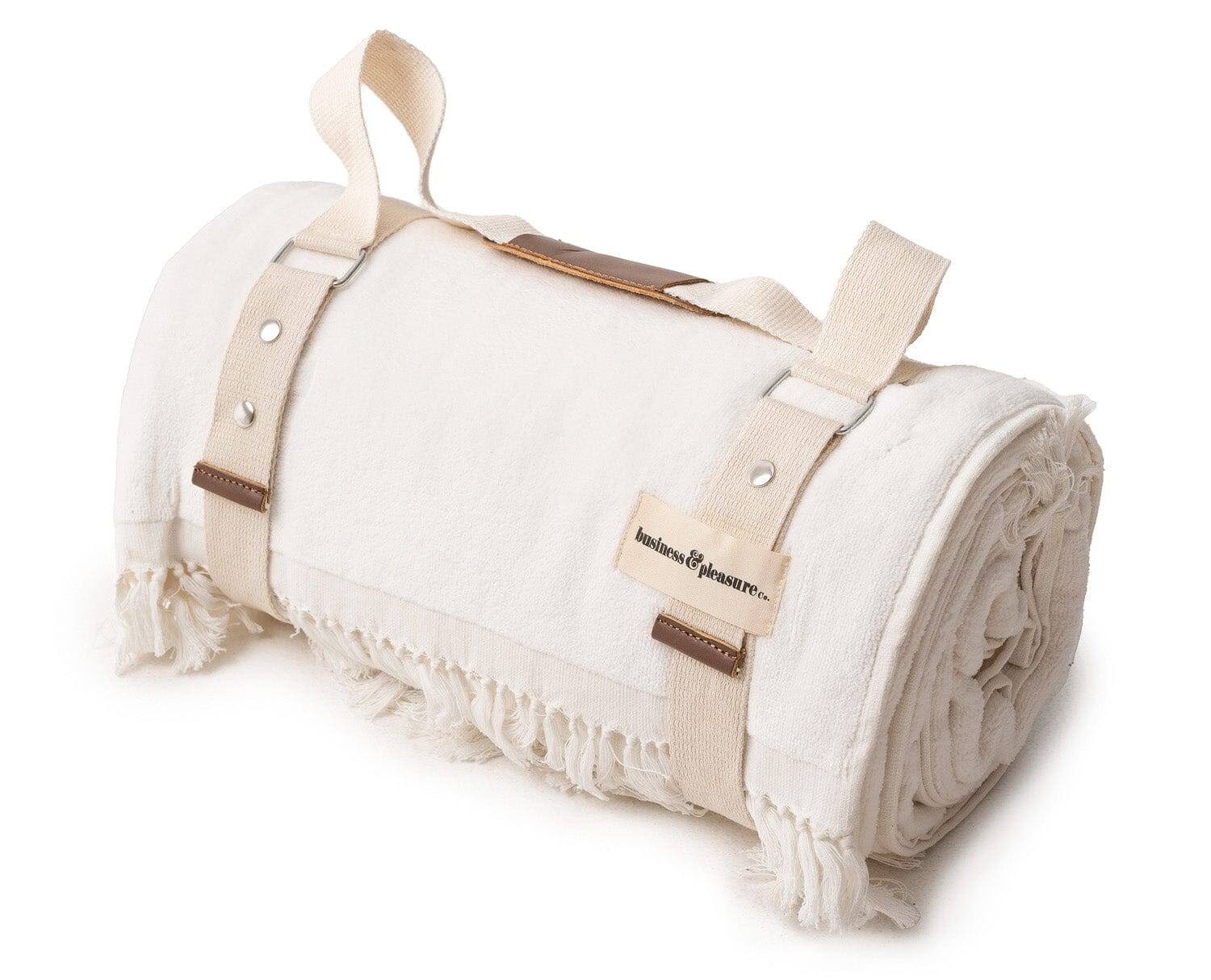 Business & Pleasure Co. Beach Blanket Antique White