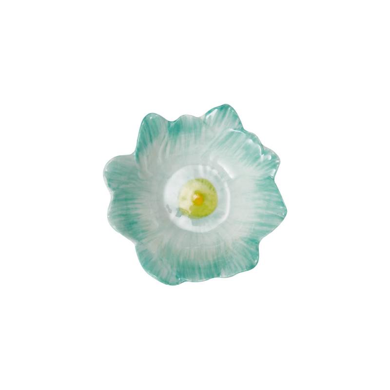 Flora skål 9,5 cm grønn