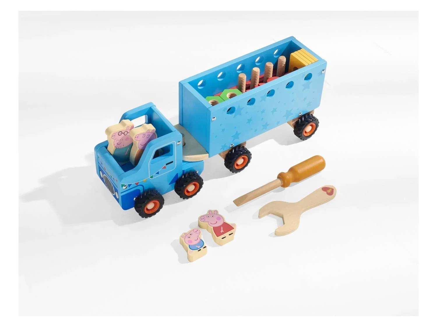 Camion en bois Peppa Pig