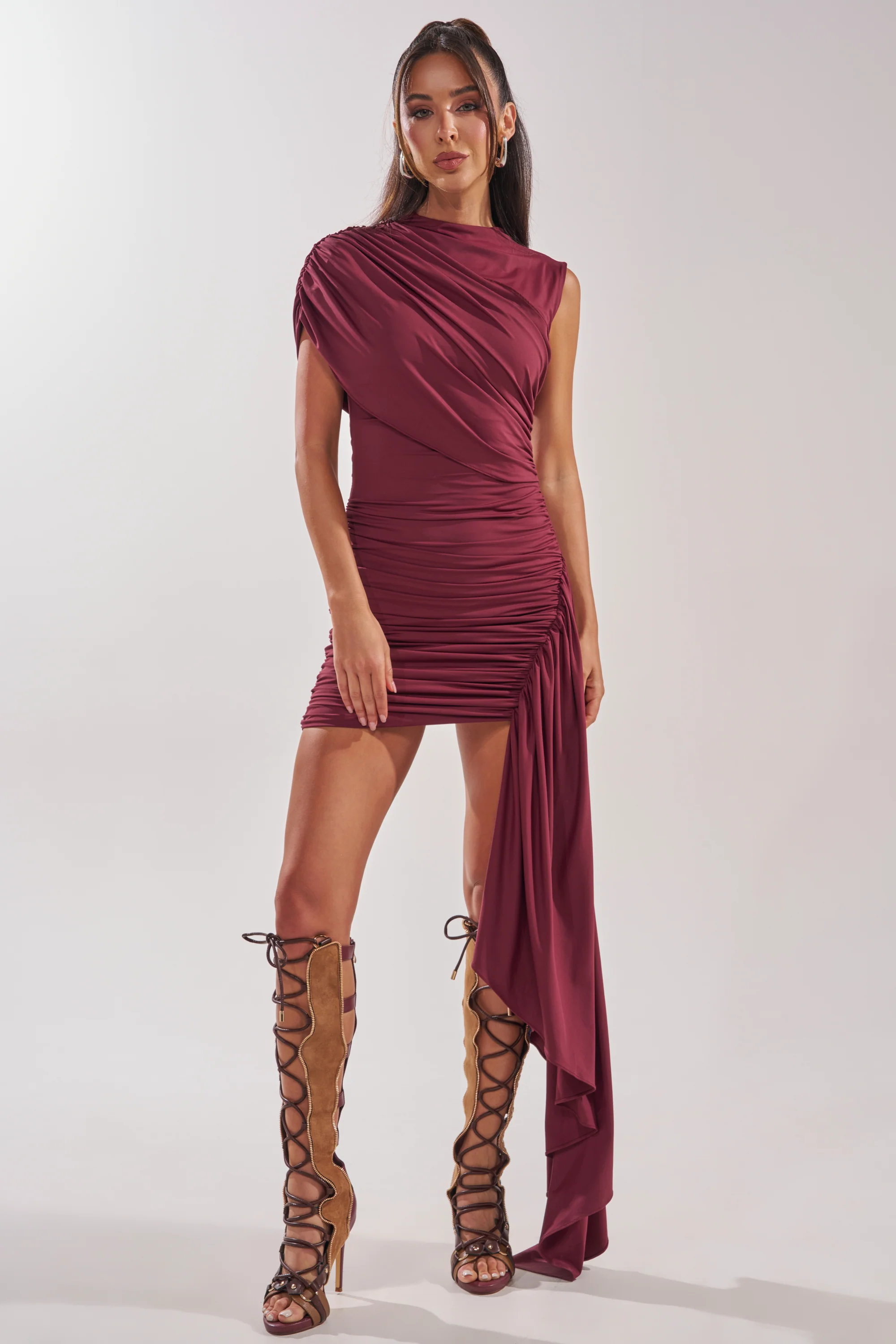 WRAP ME UP MINI DRESS - Akira Store
