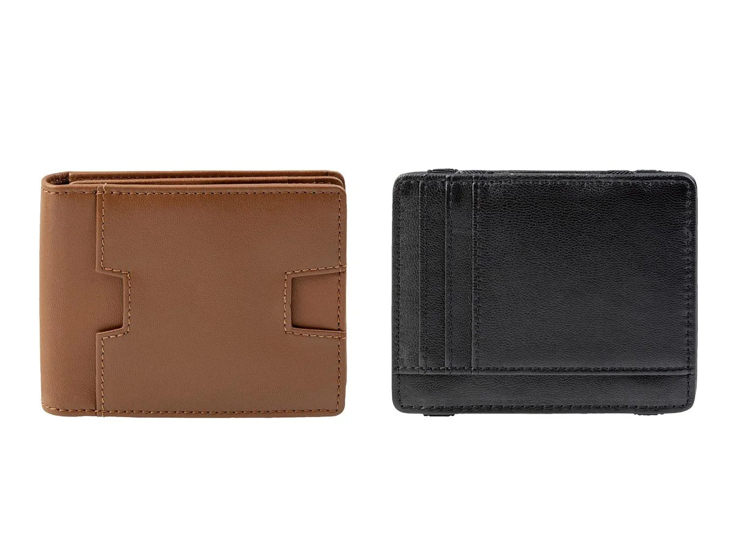 LIVERGY Magic Wallet ou portefeuille en cuir homme