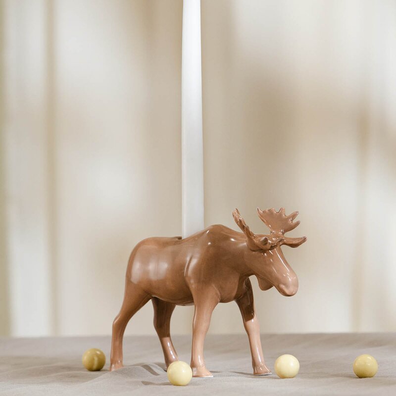 Moose lysestake elg 14 cm mole