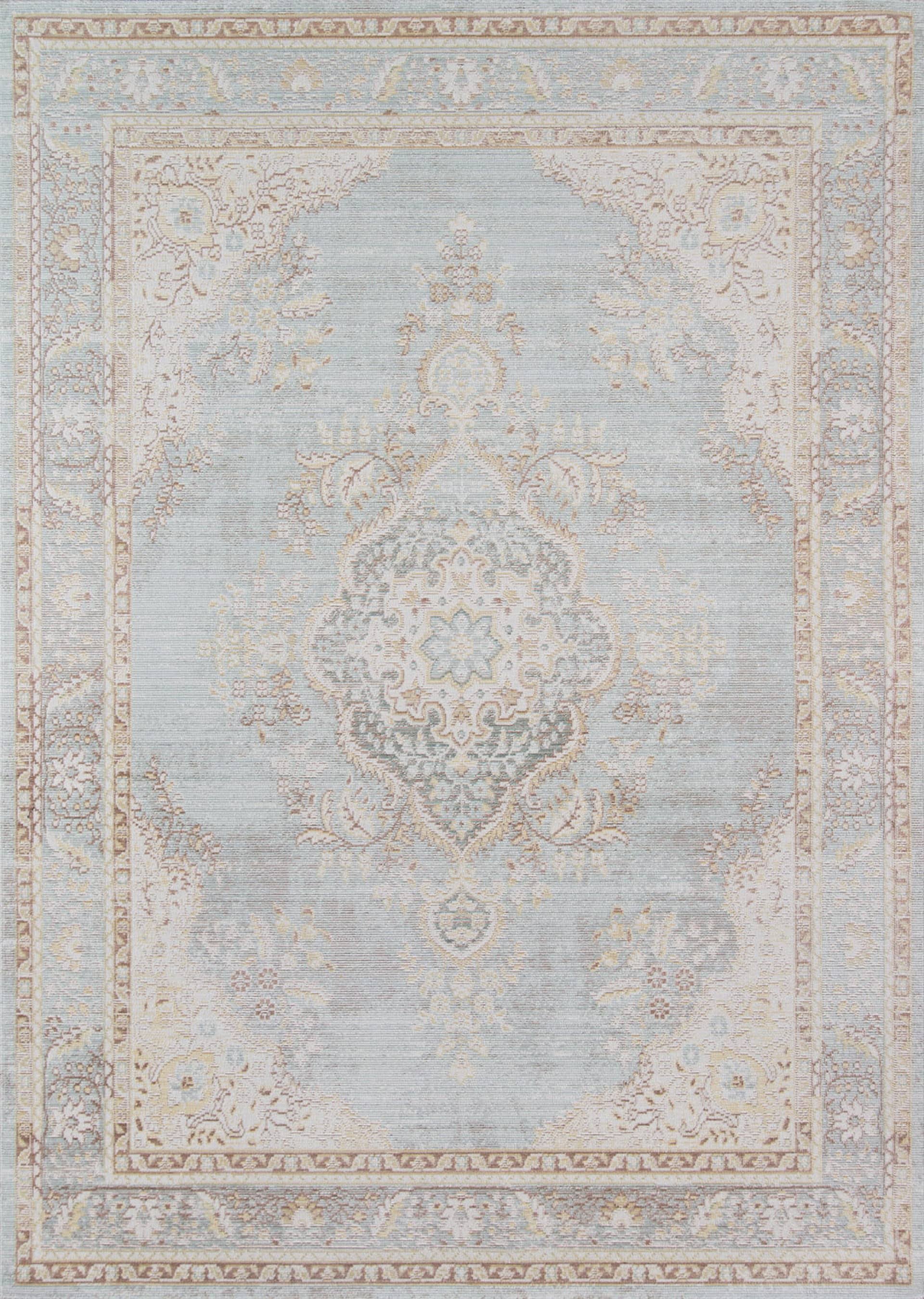 Momeni Isabella ISA-1 Blue 4' x 6' Area Rug