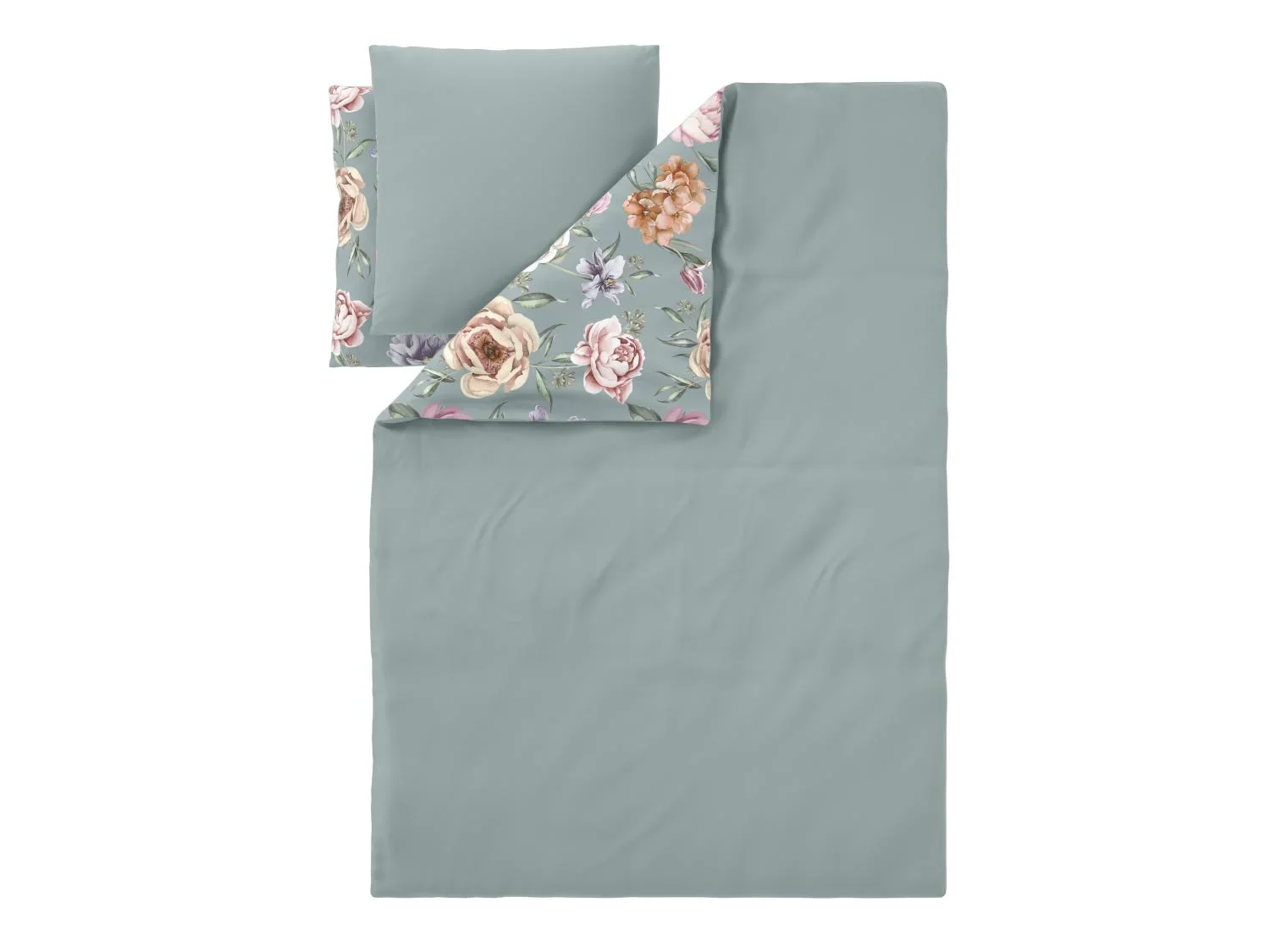 LIVARNO Parure de lit double face en satin microfibre, 240 x 220 cm
