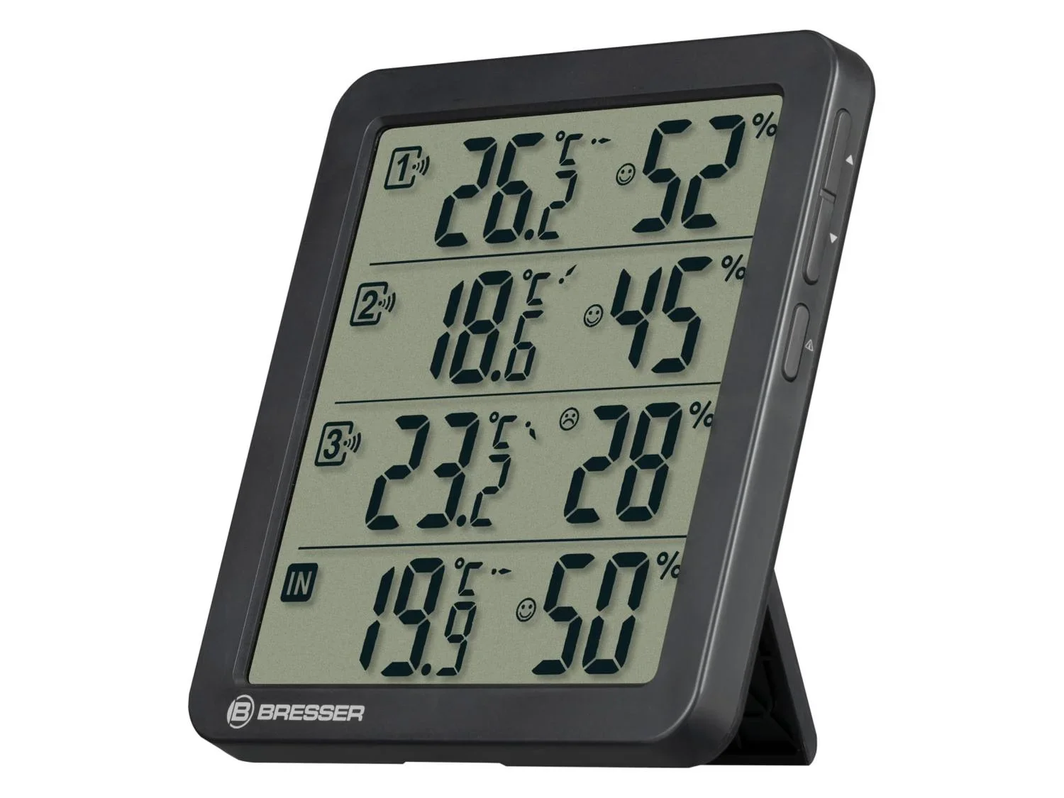 BRESSER Thermo-/ Hygromtre Quadro